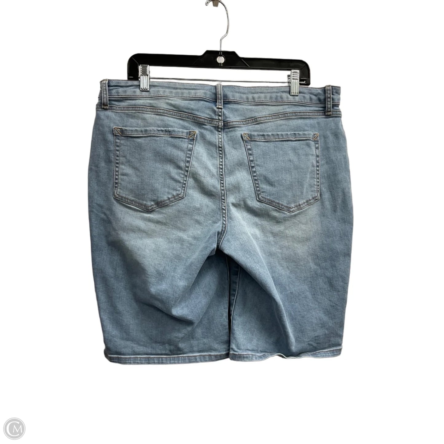 Shorts By Ana In Blue Denim, Size: 16