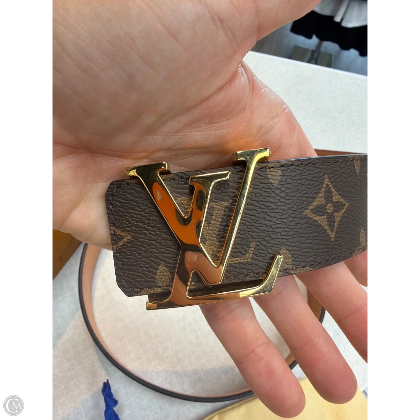 Belt Luxury Designer By Louis Vuitton