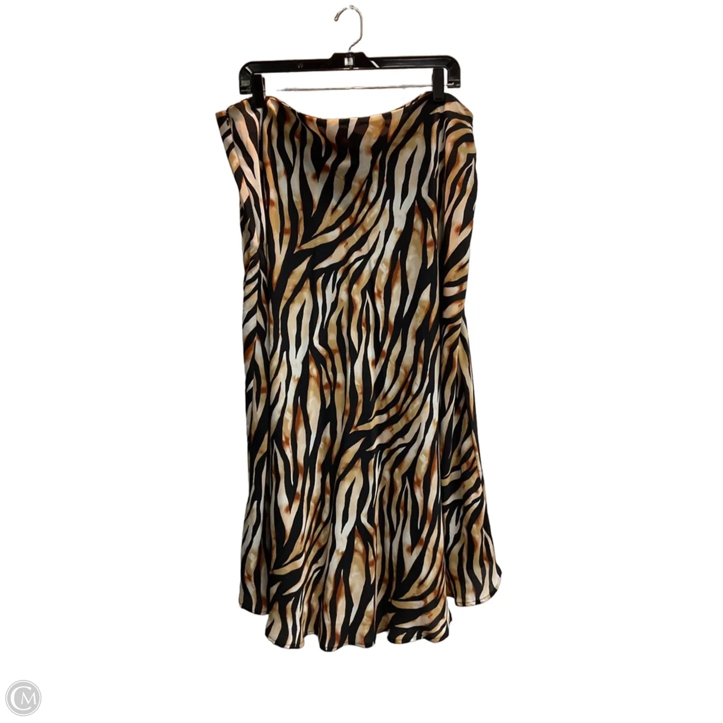 Skirt Maxi By Gibson In Zebra Print, Size: 18