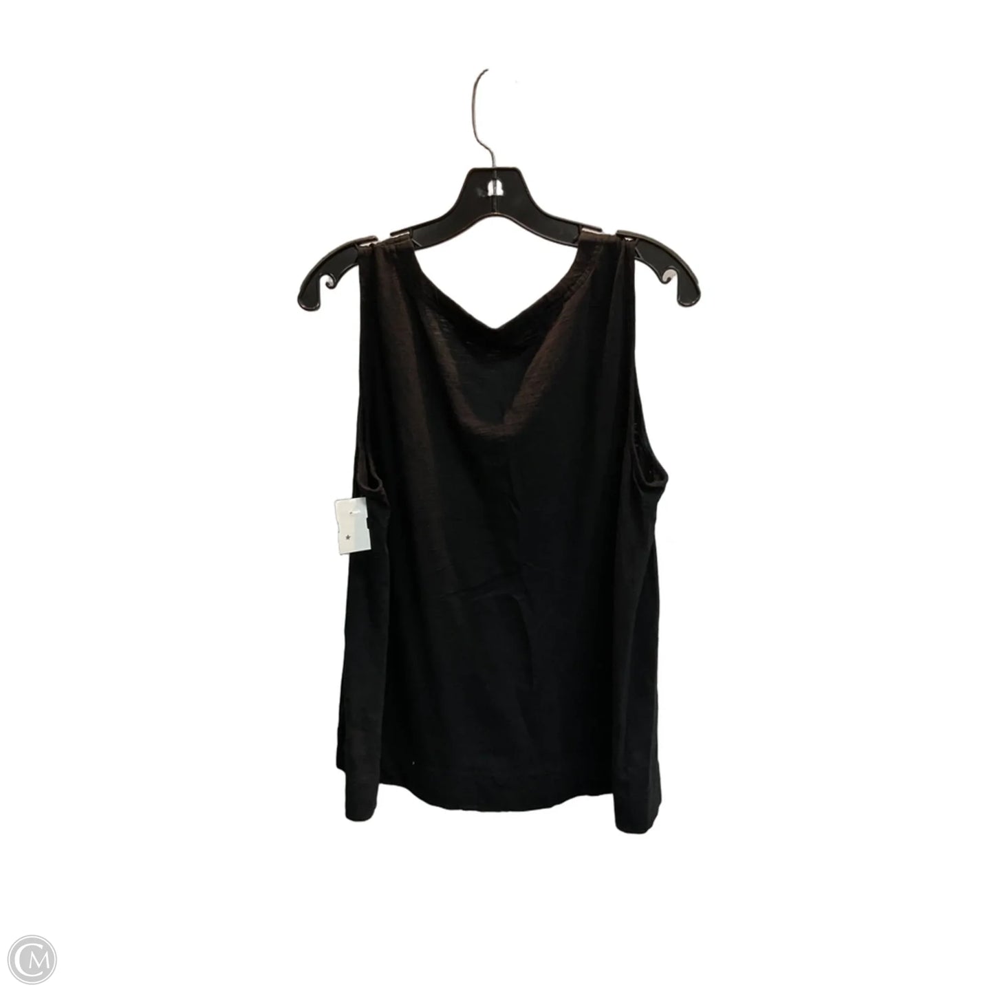 Top Sleeveless Basic By Chicos In Black, Size: Xl