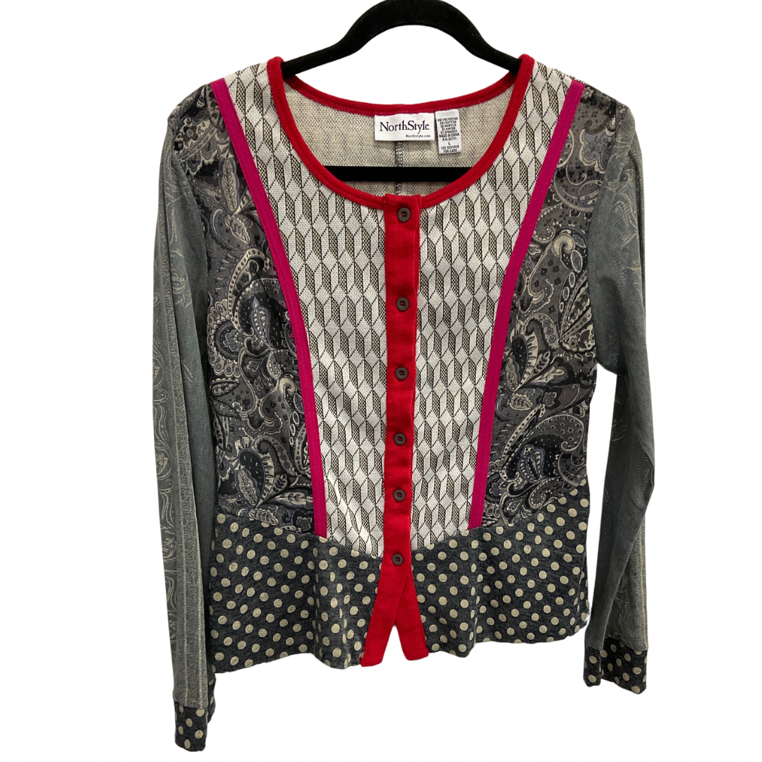 Top Long Sleeve By Northstyle In Multi-colored, Size: L