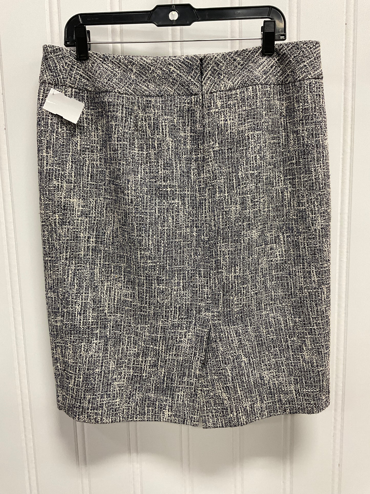 Skirt Midi By Kasper In Black & Blue, Size: 12