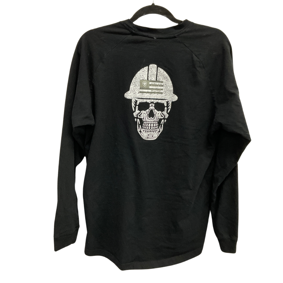 Top Long Sleeve Basic By Ariat In Black, Size: M