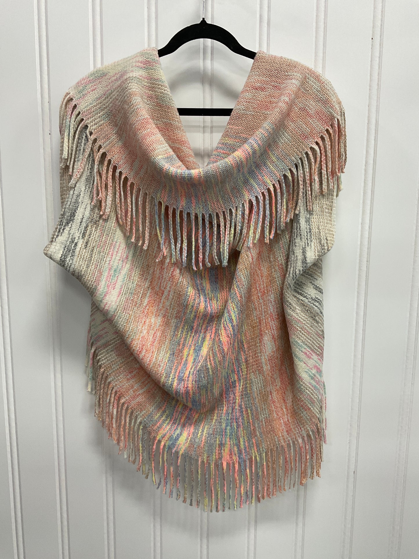 Shawl By Clothes Mentor In Multi-colored, Size: Osfm