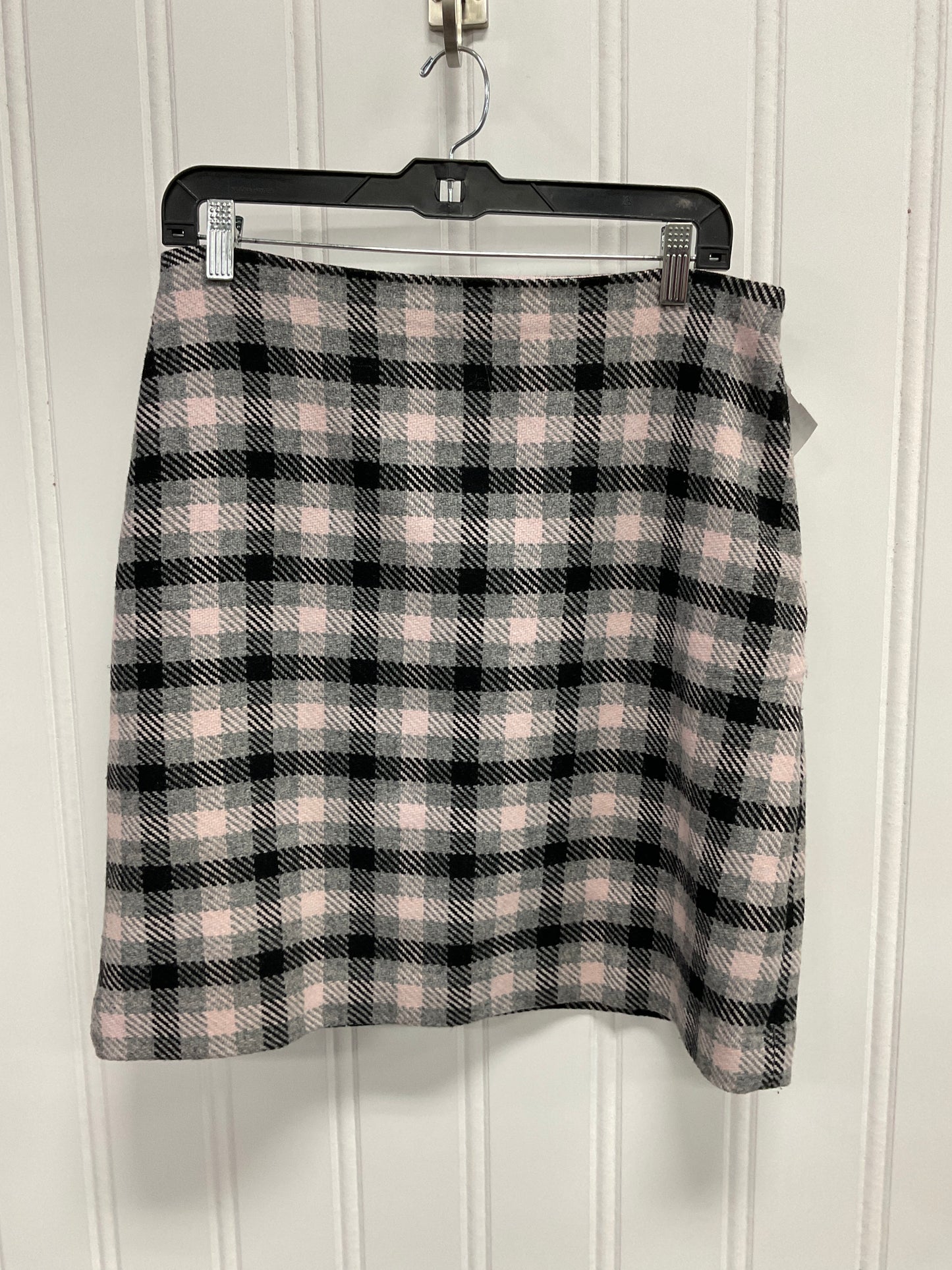 Skirt Midi By Talbots In Black & Pink, Size: 10