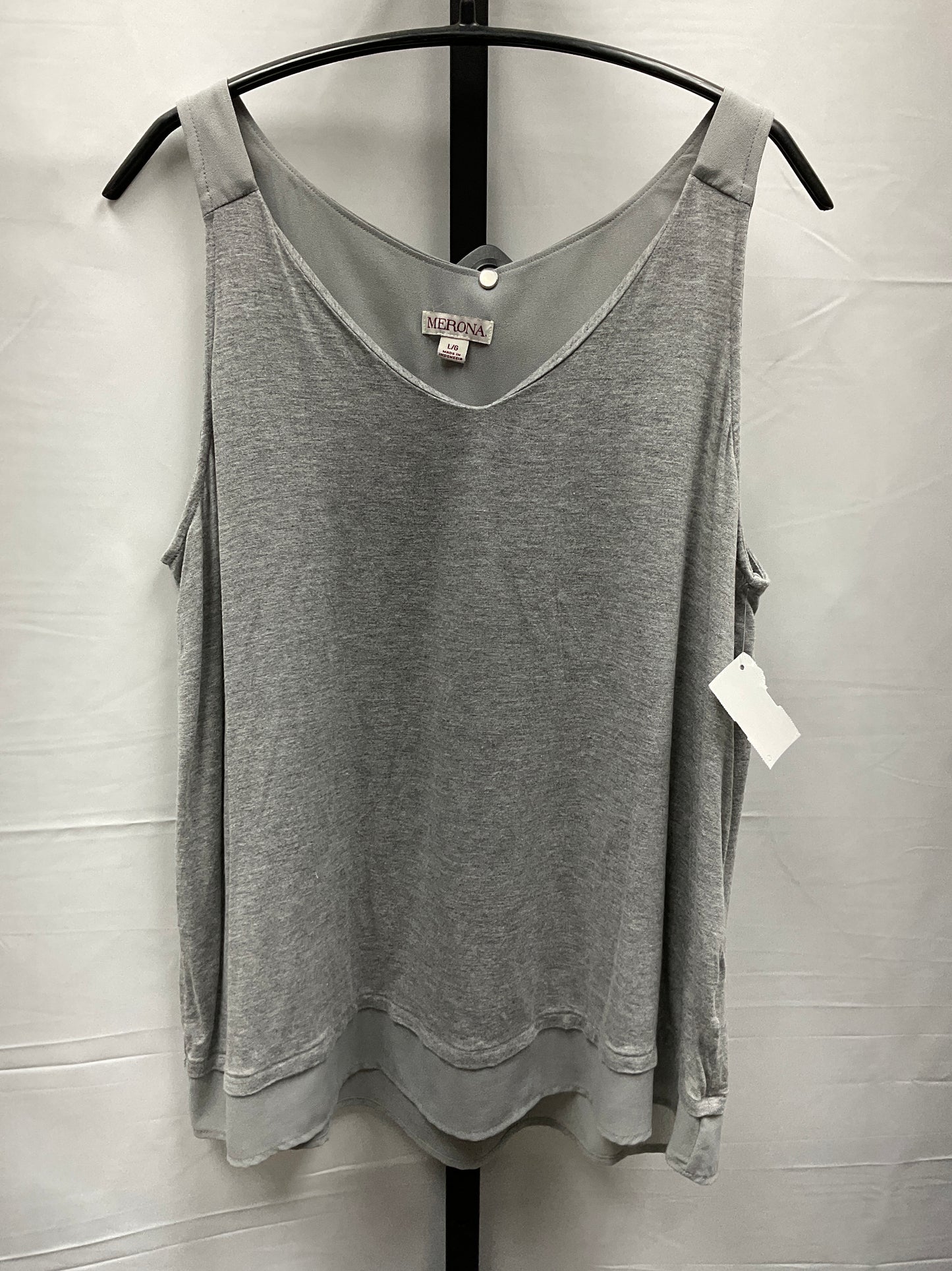 Top Sleeveless By Merona Size: L