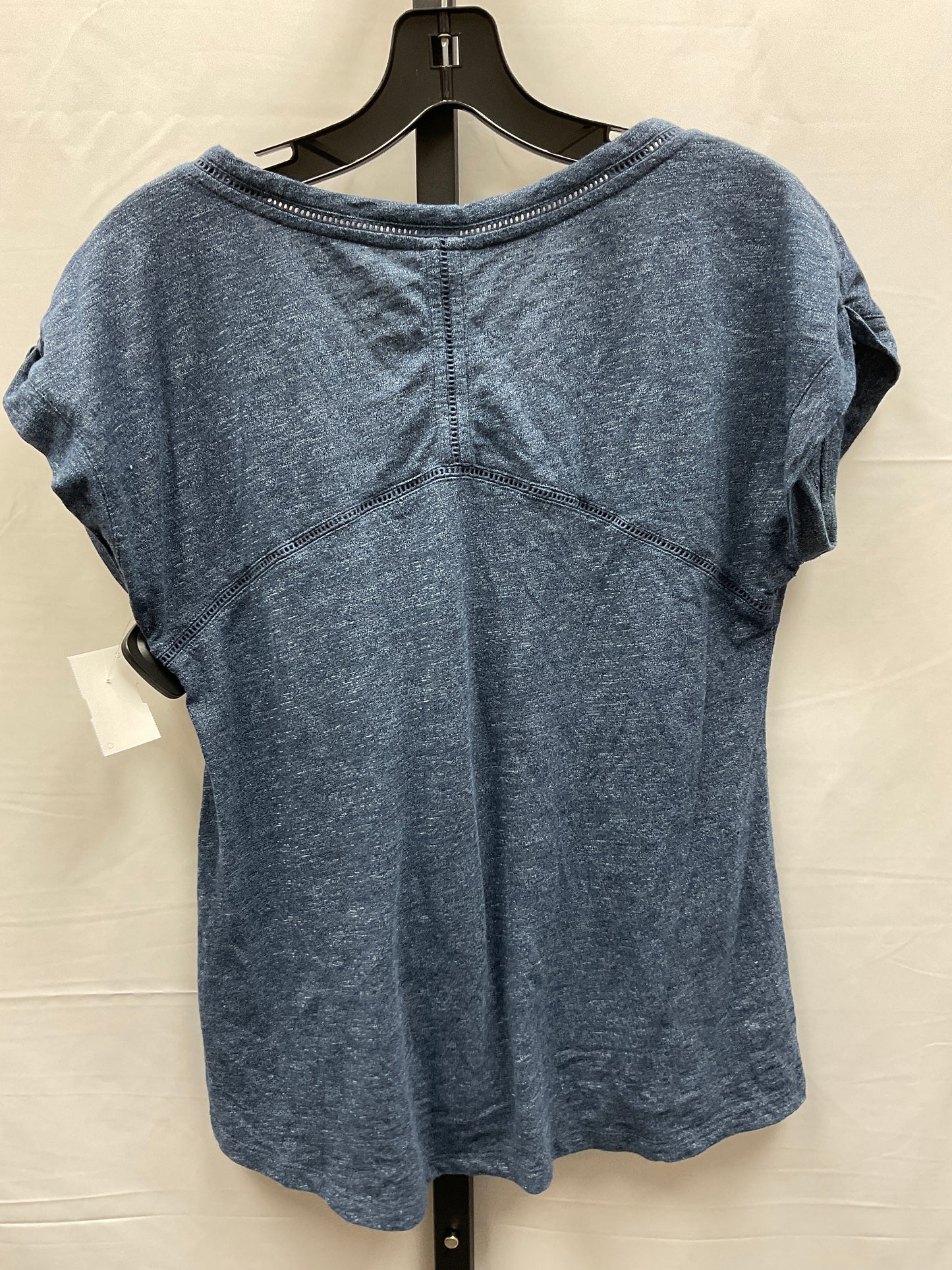 Navy Top Short Sleeve Sonoma, Size Petite S