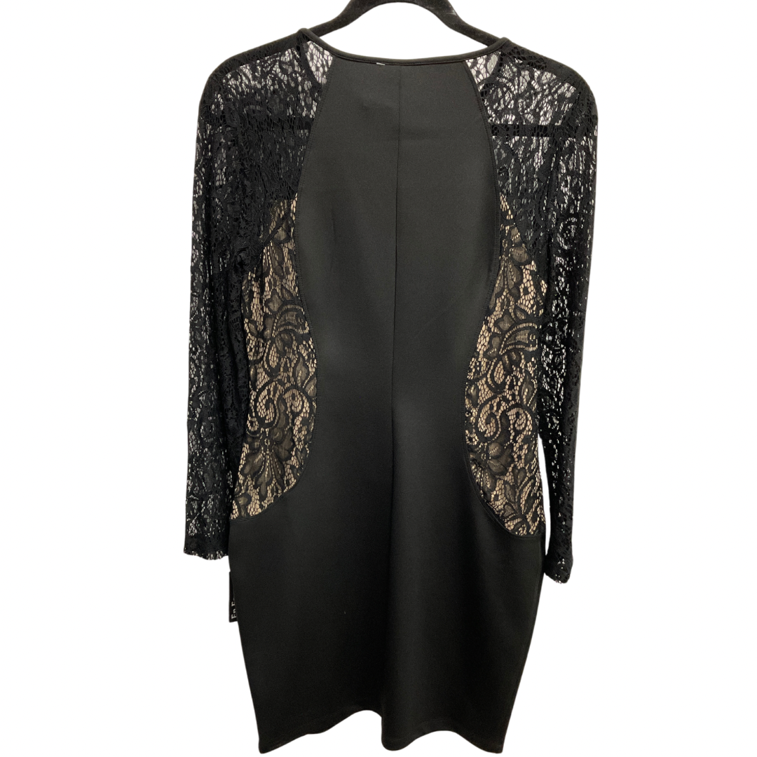 Dress Party Midi By En Focus In Black, Size: M