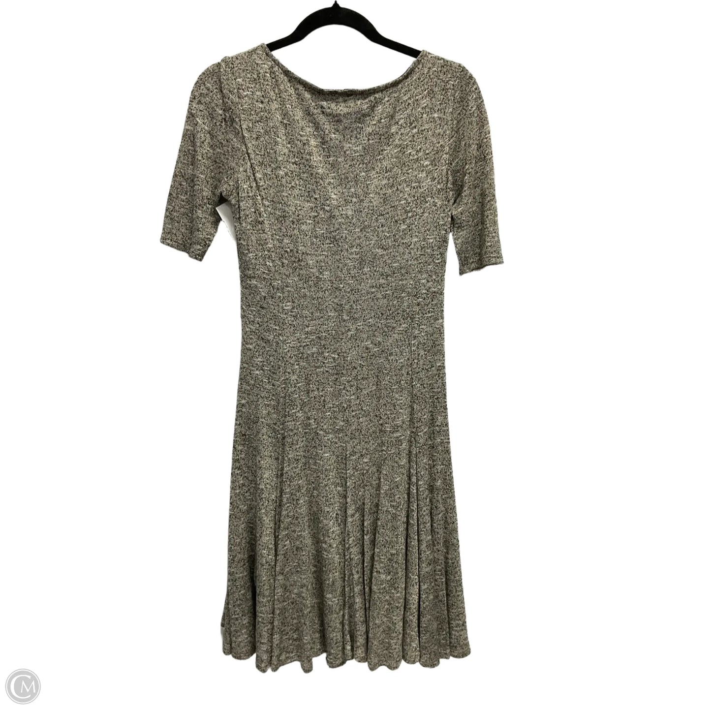Dress Casual Midi By London Times In Gold, Size: M