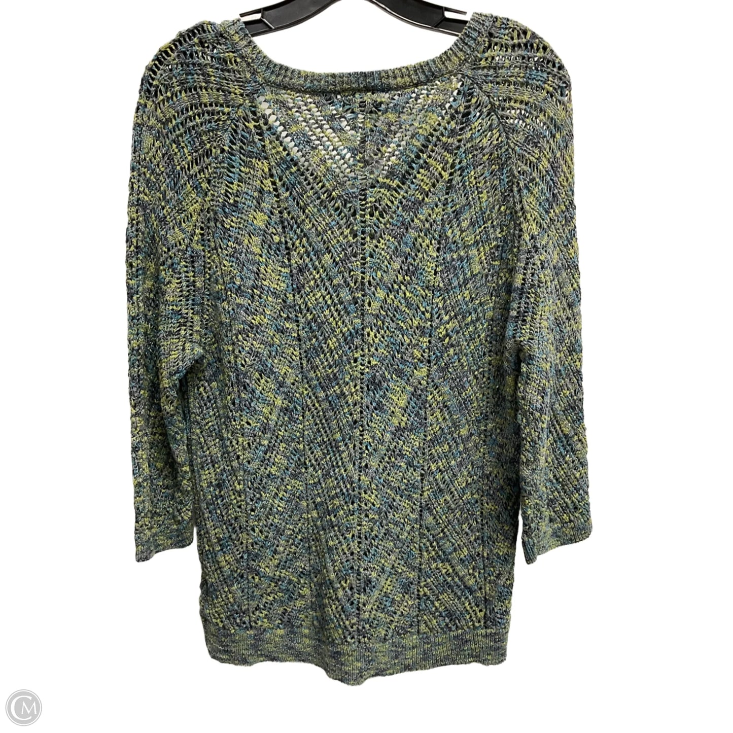 Sweater By Tribal In Multi-colored, Size: L