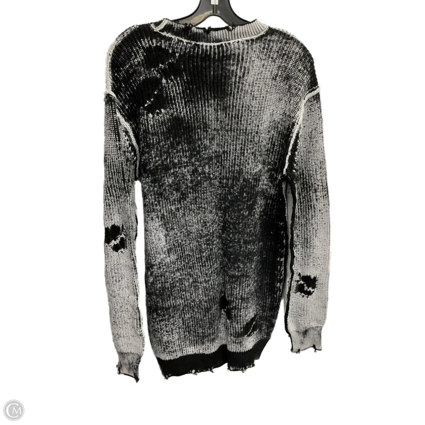 Sweater By Cma In Black & White, Size: Xs