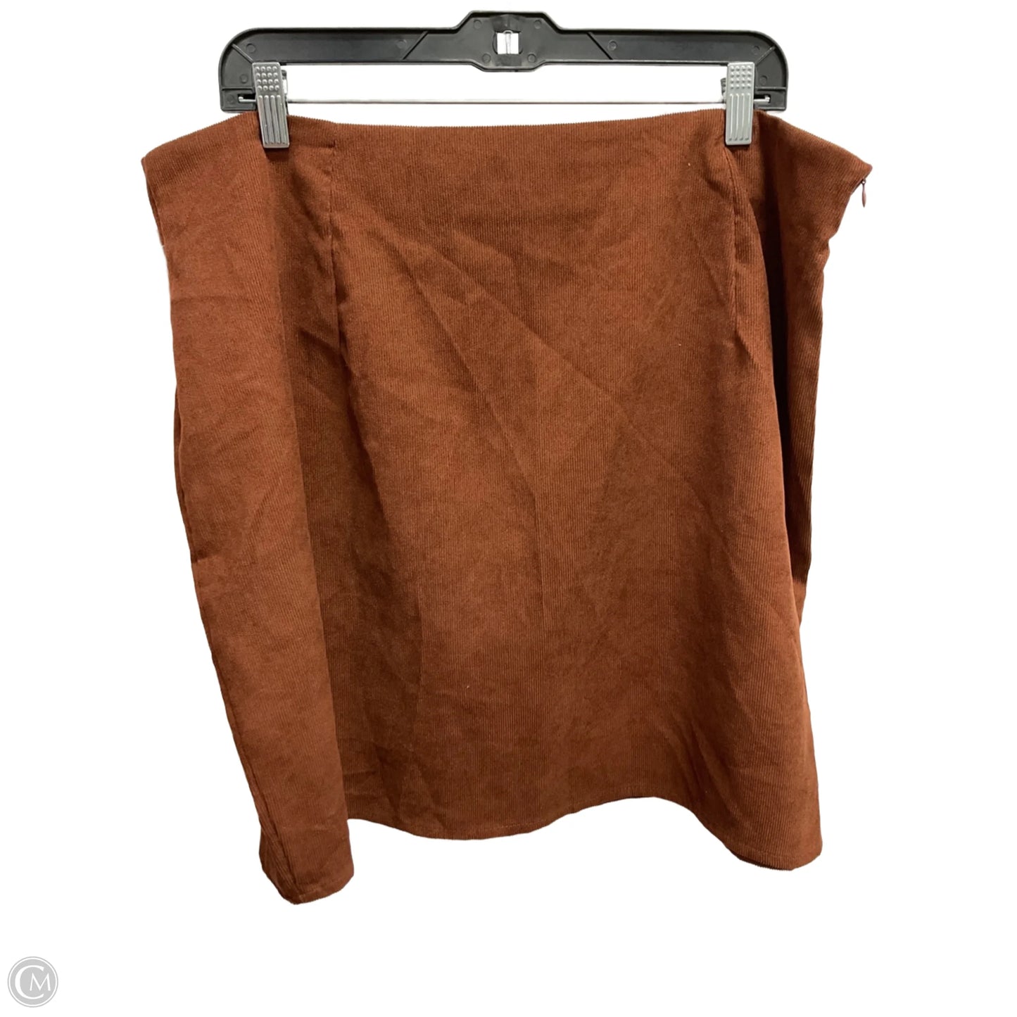 Skirt Midi By Shein In Brown, Size: 3x