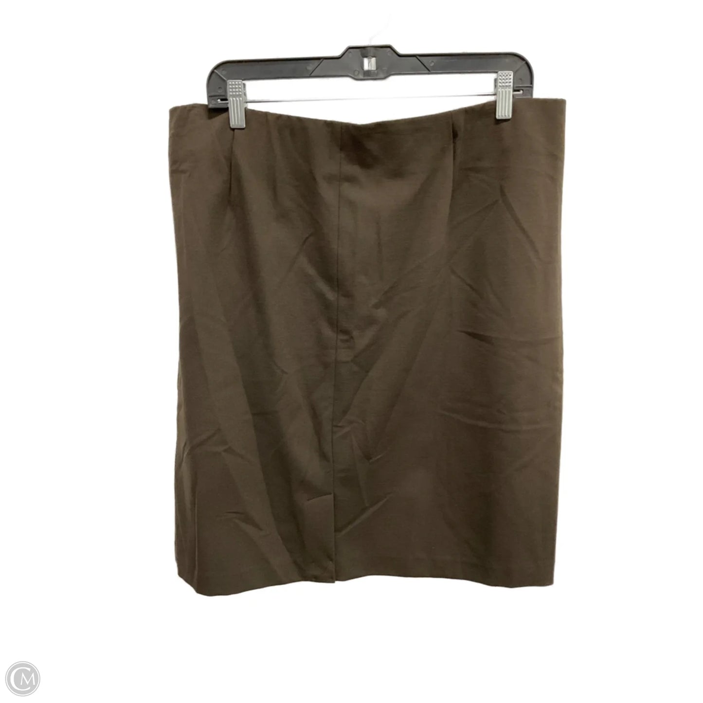 Skirt Midi By J. Jill In Brown, Size: Xl
