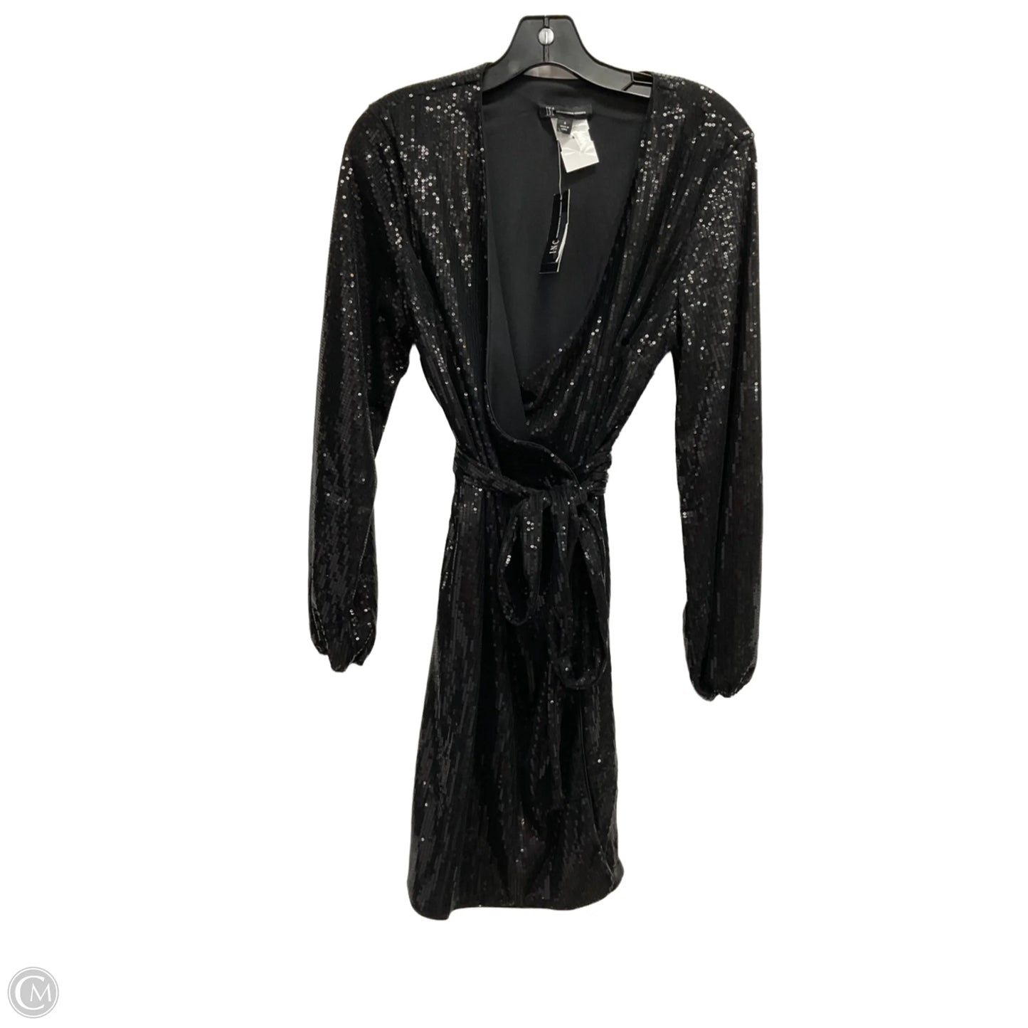 Dress Party Midi By Inc In Black, Size: S