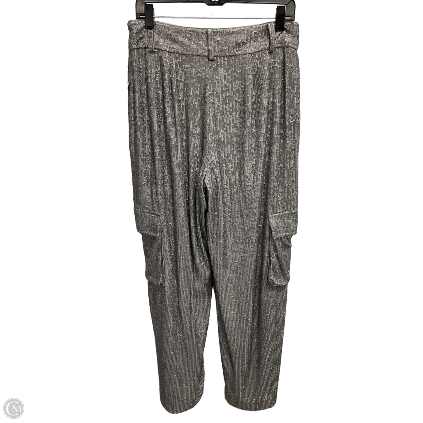 Pants Wide Leg By Cmc In Silver, Size: 6