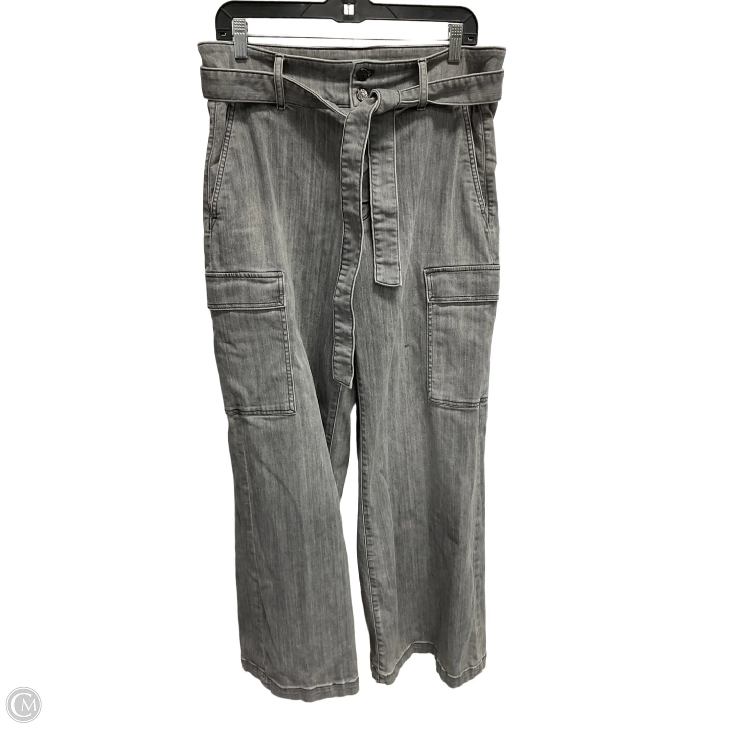 Jeans Wide Leg By White House Black Market In Black, Size: 14