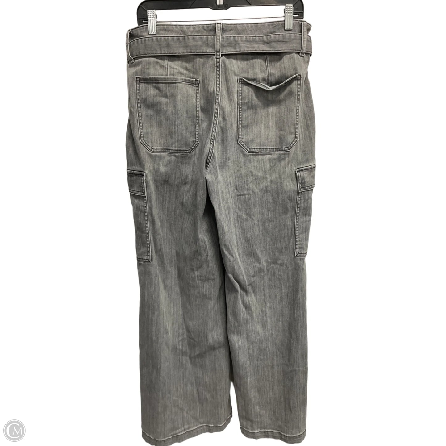 Jeans Wide Leg By White House Black Market In Black, Size: 14