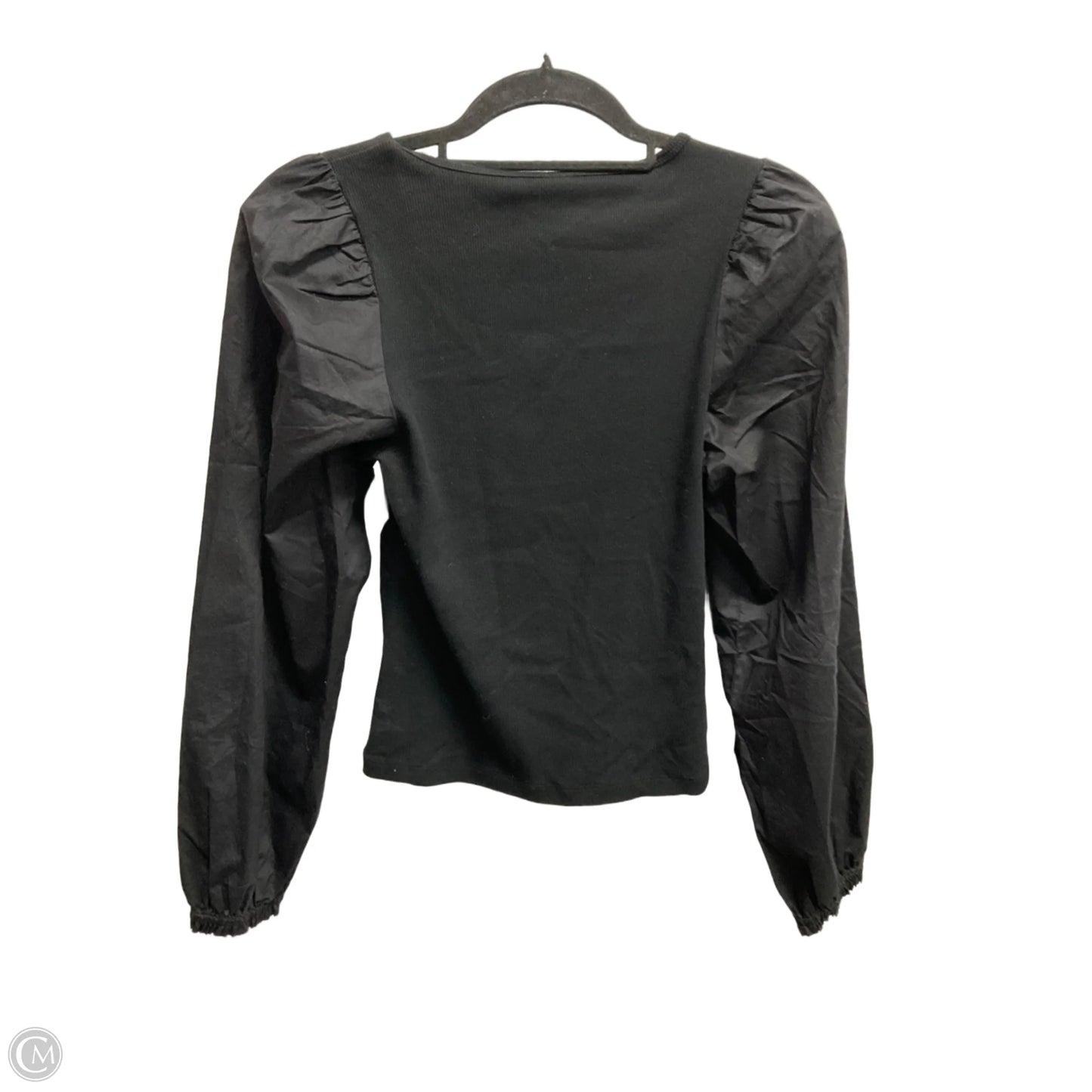 Top Long Sleeve Basic By Old Navy In Black, Size: S