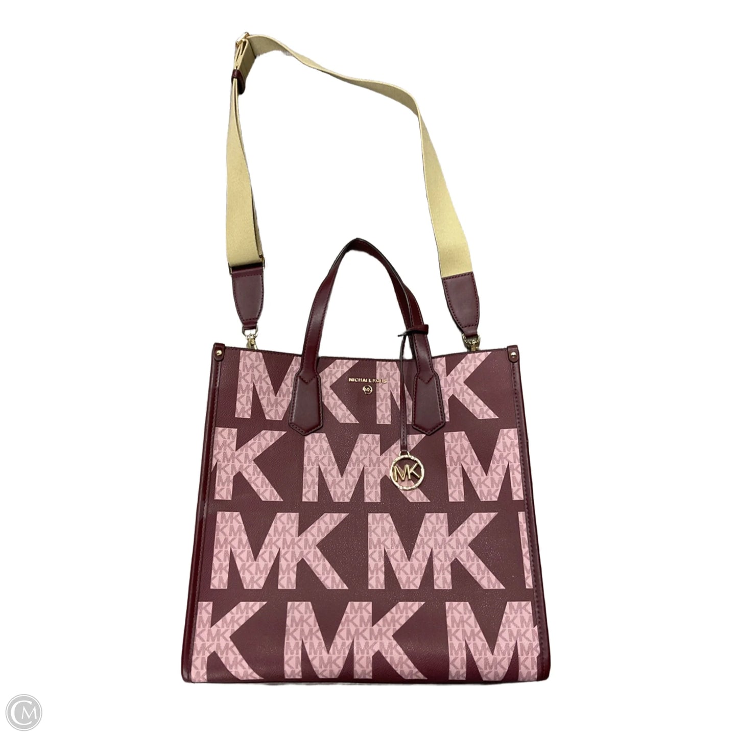 Tote Designer By Michael Kors, Size: Large