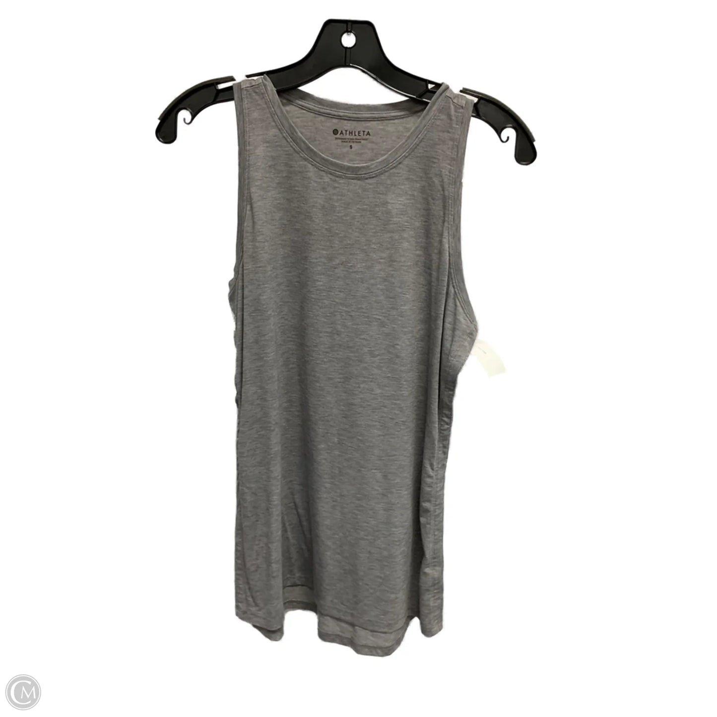 Top Sleeveless Basic By Athleta In Grey, Size: S