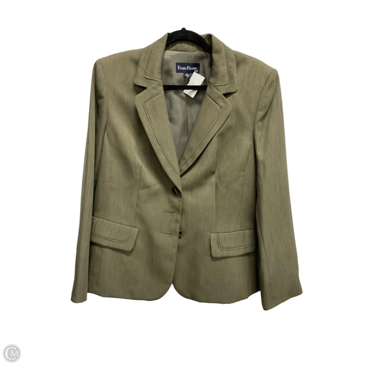 Pants Suit 2pc By Evan-picone In Brown, Size: 14