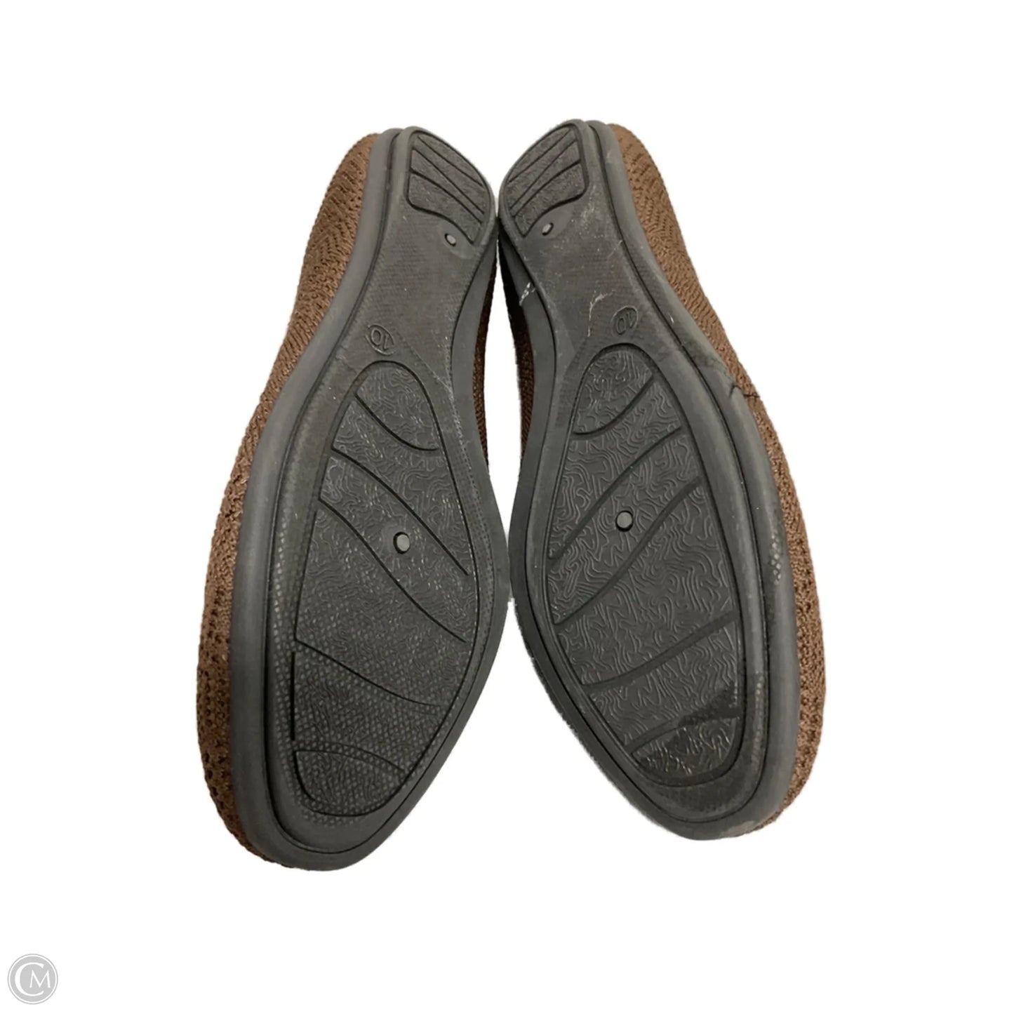 Shoes Flats By Clothes Mentor In Brown, Size: 10