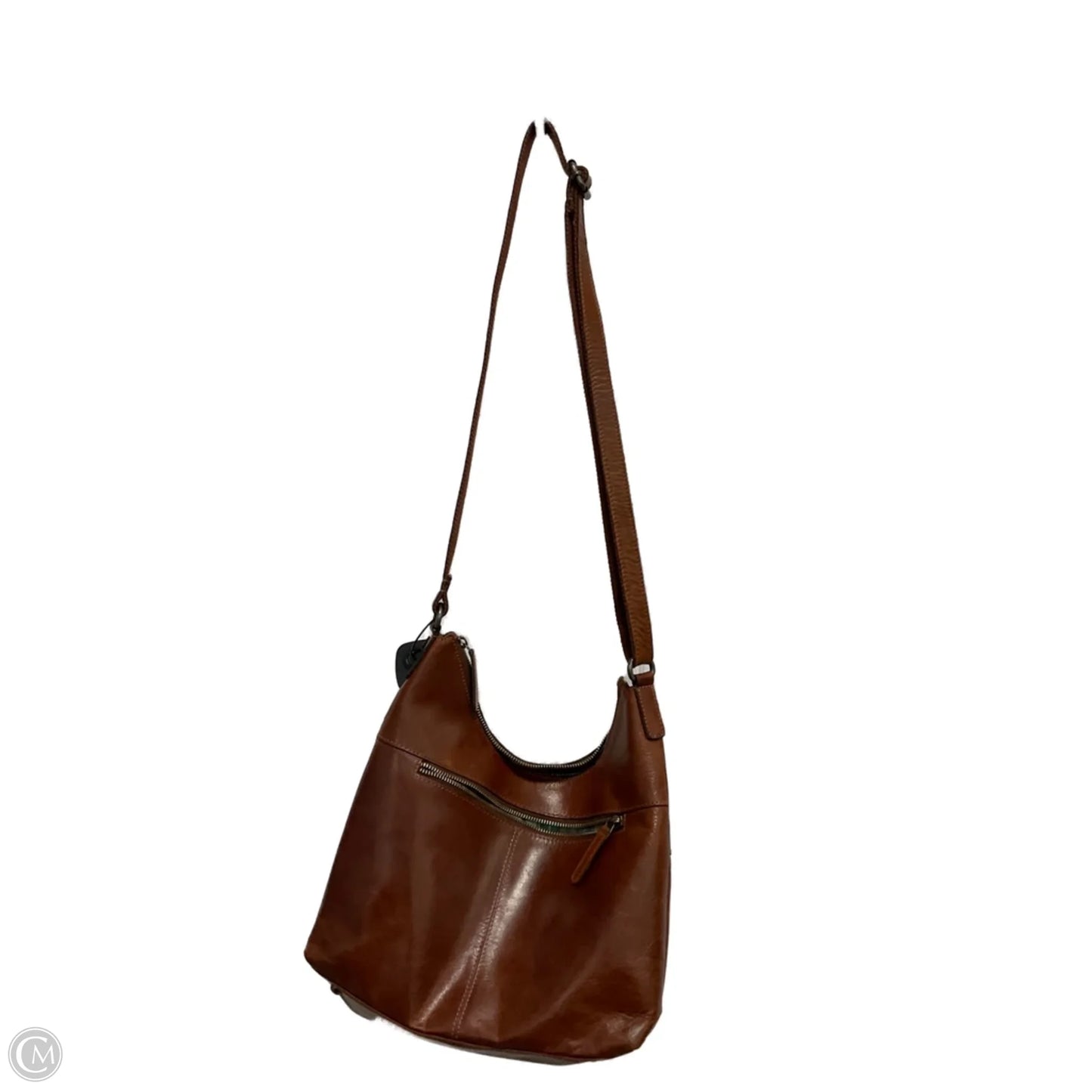 Crossbody Leather By Cmc, Size: Medium