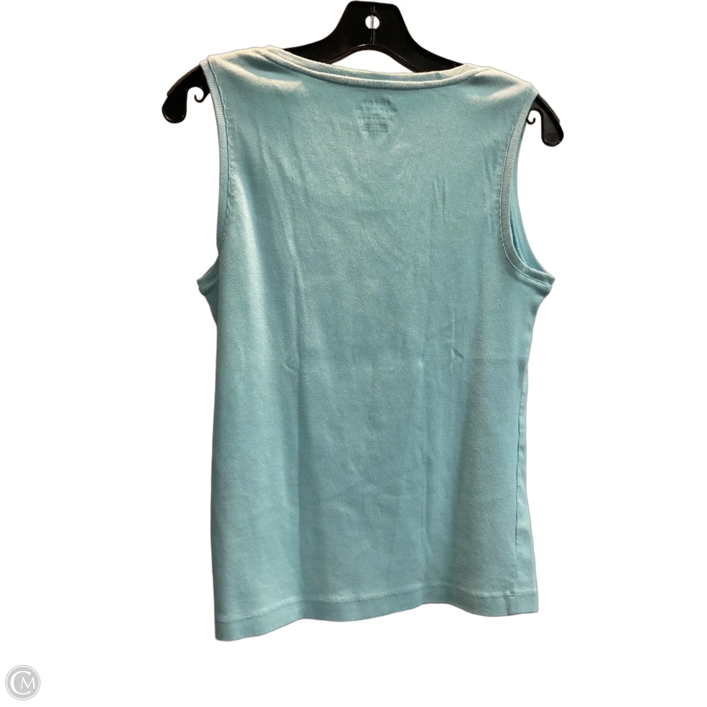 Top Sleeveless Basic By Chicos In Blue, Size: L