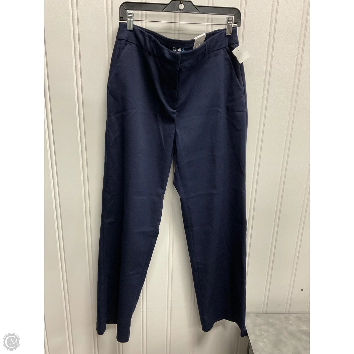 Pants Dress By Croft And Barrow In Navy, Size: 12