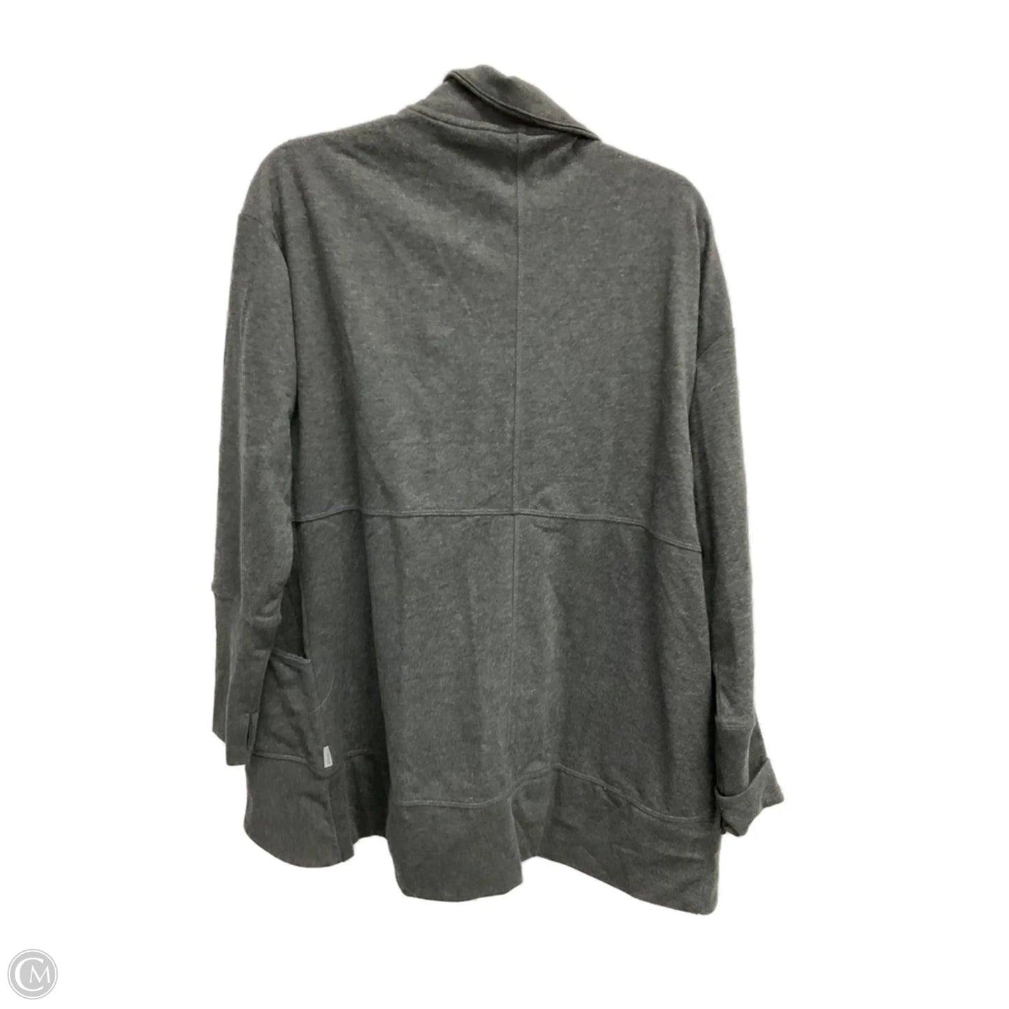 Cardigan By Eddie Bauer In Grey, Size: L