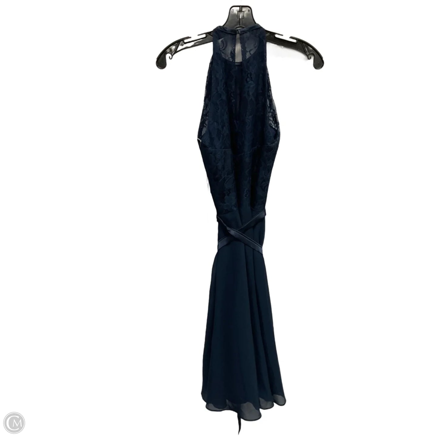 Dress Party Midi By Clothes Mentor In Navy, Size: S