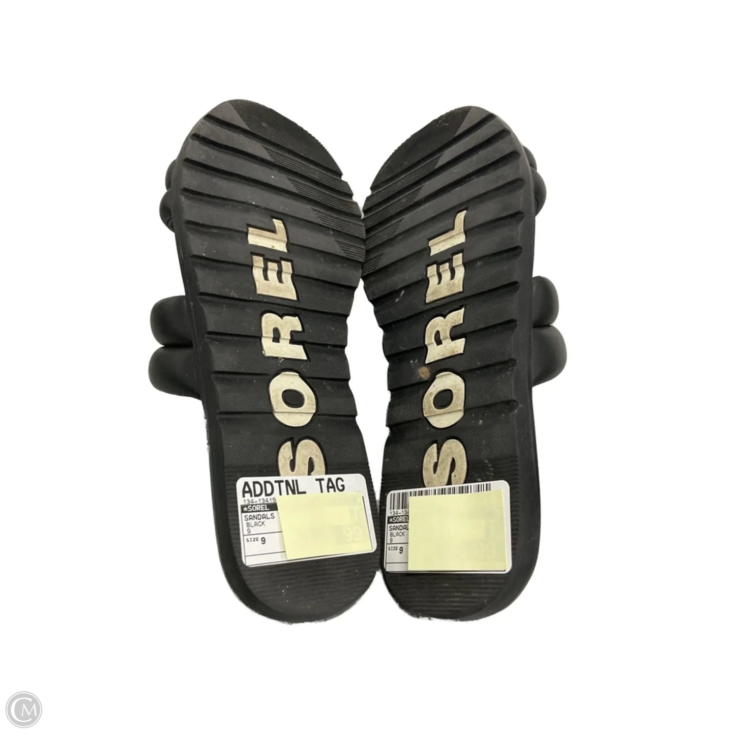 Sandals Flats By Sorel In Black, Size: 9