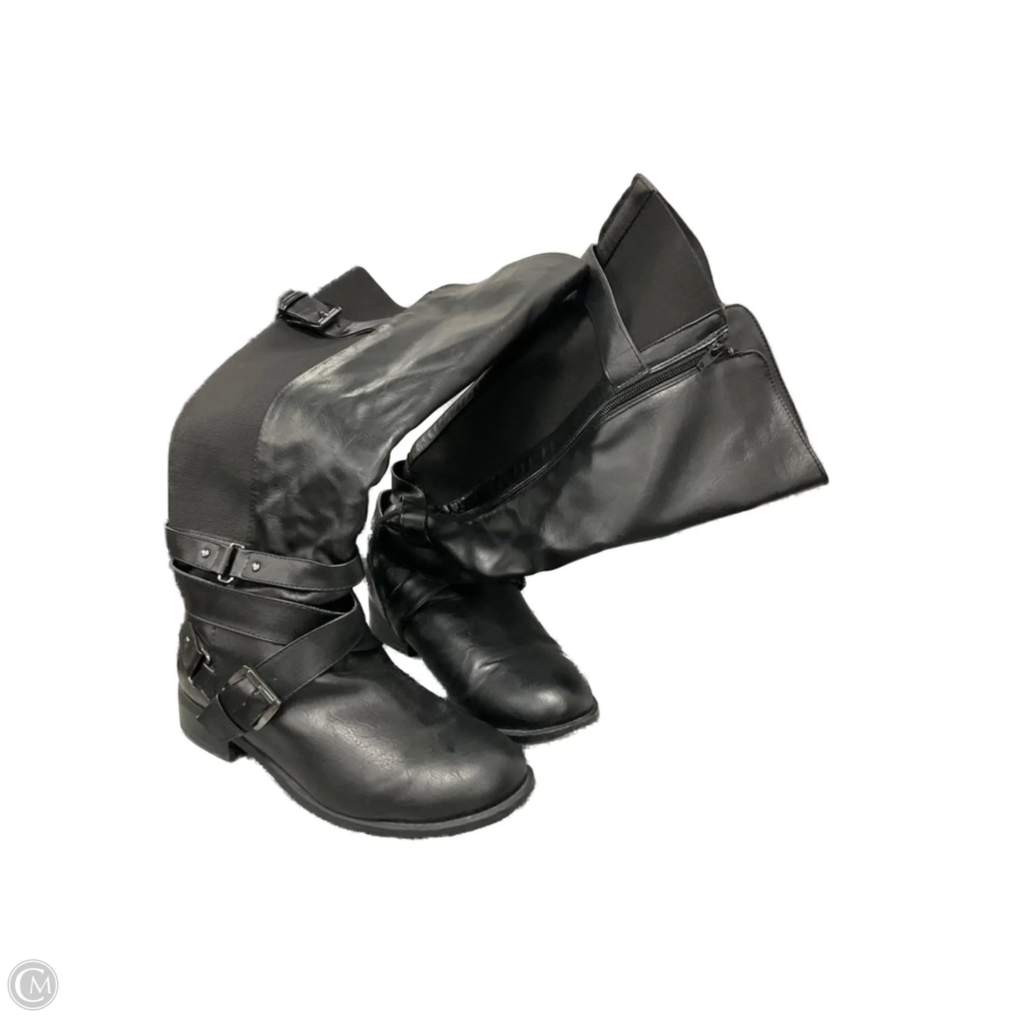 Boots Knee Heels By Torrid In Black, Size: 8