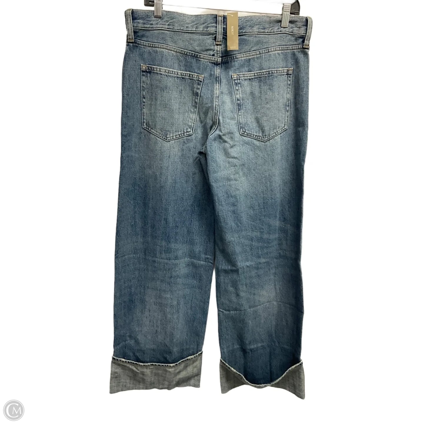 Jeans Wide Leg By J. Crew In Blue, Size: 4