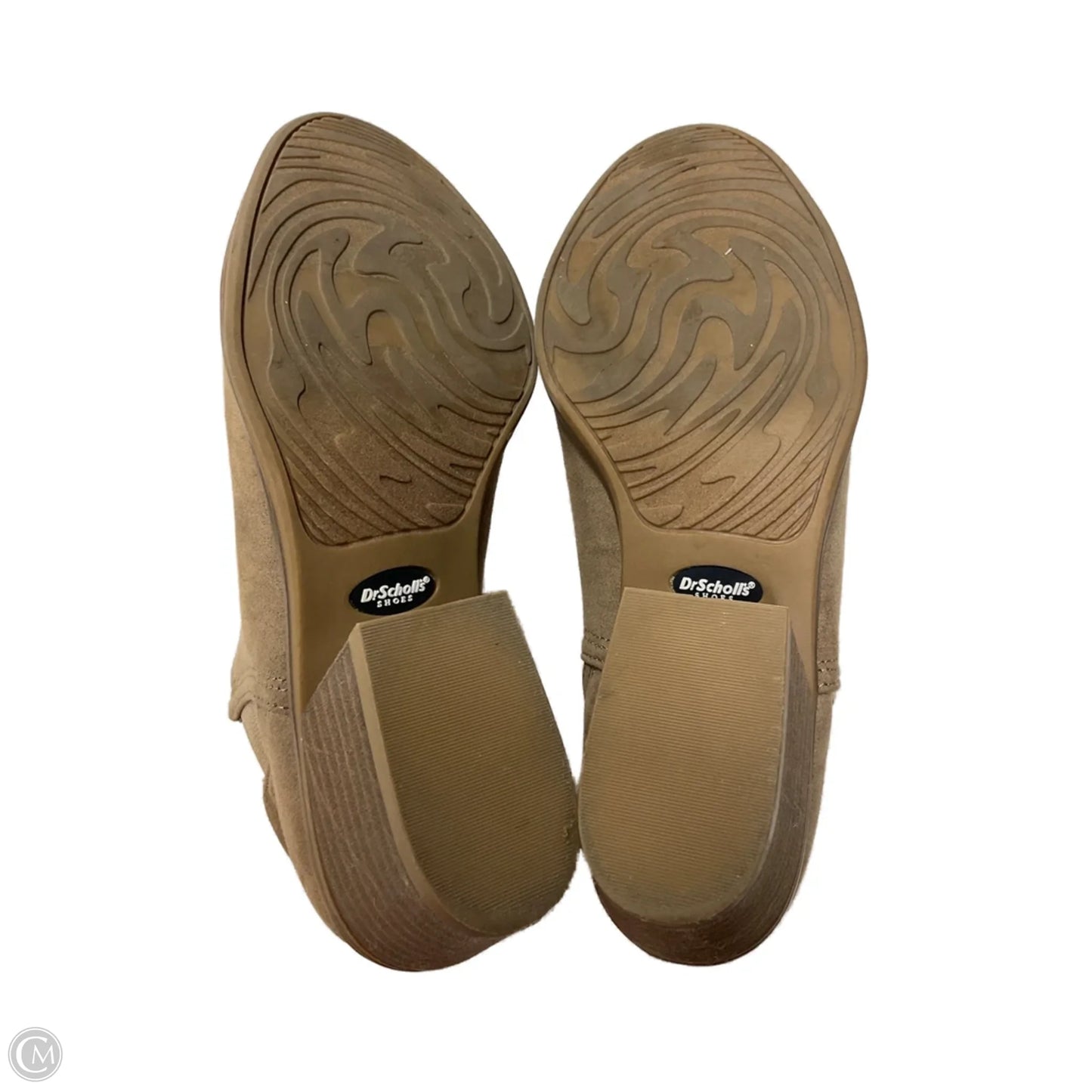 Boots Ankle Heels By Dr Scholls In Tan, Size: 7
