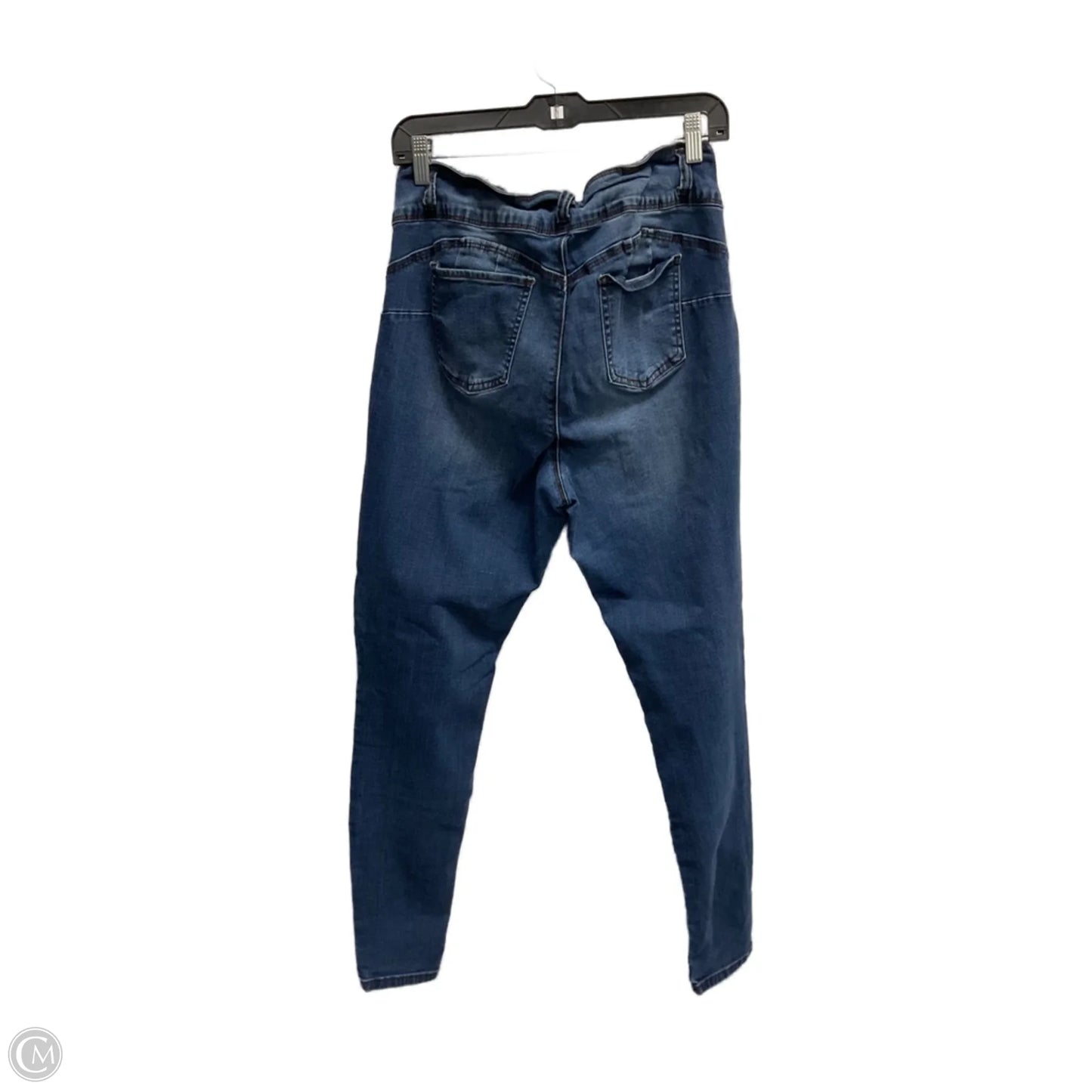 Jeans Skinny By Wax Jean In Blue, Size: 16