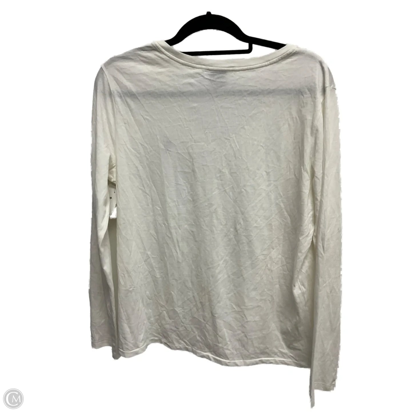 Top Long Sleeve Basic By Ralph Lauren In White, Size: Xl