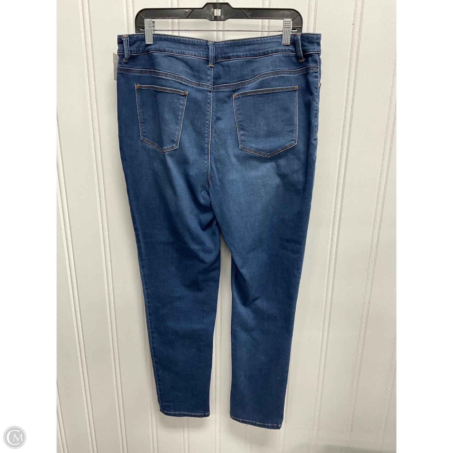 Jeans Jeggings By Chicos In Blue, Size: 12