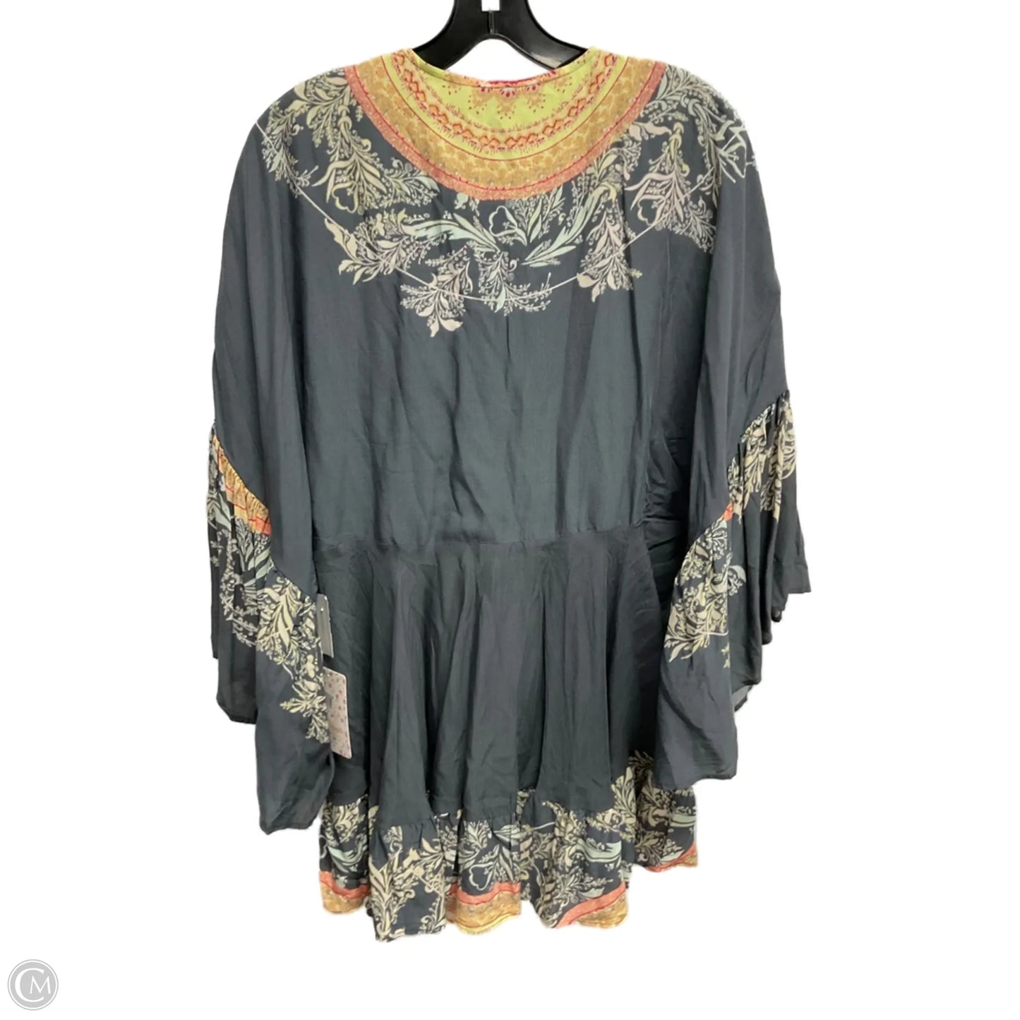 Top Long Sleeve By Free People In Multi-colored, Size: M