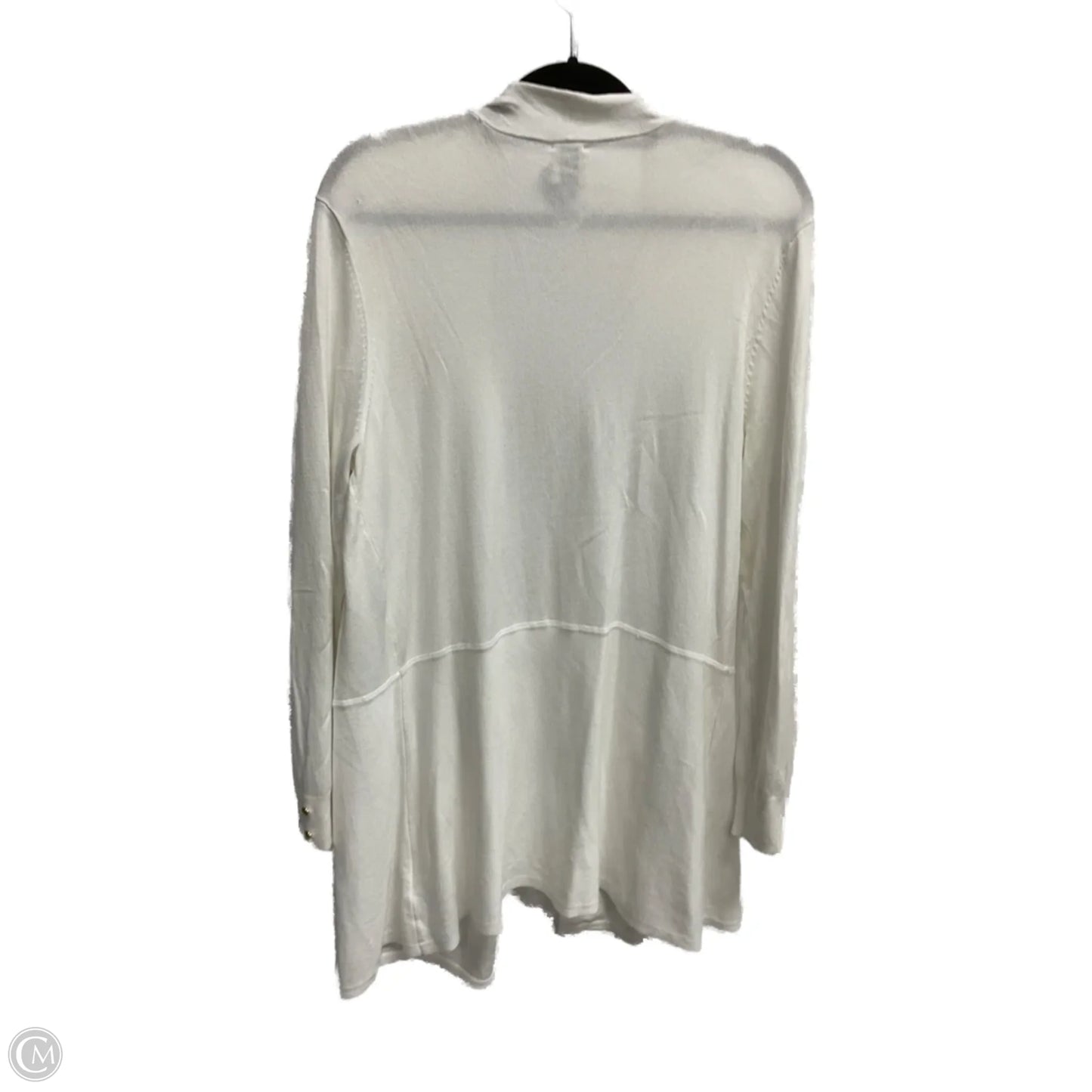 Cardigan By Anne Klein In White, Size: L