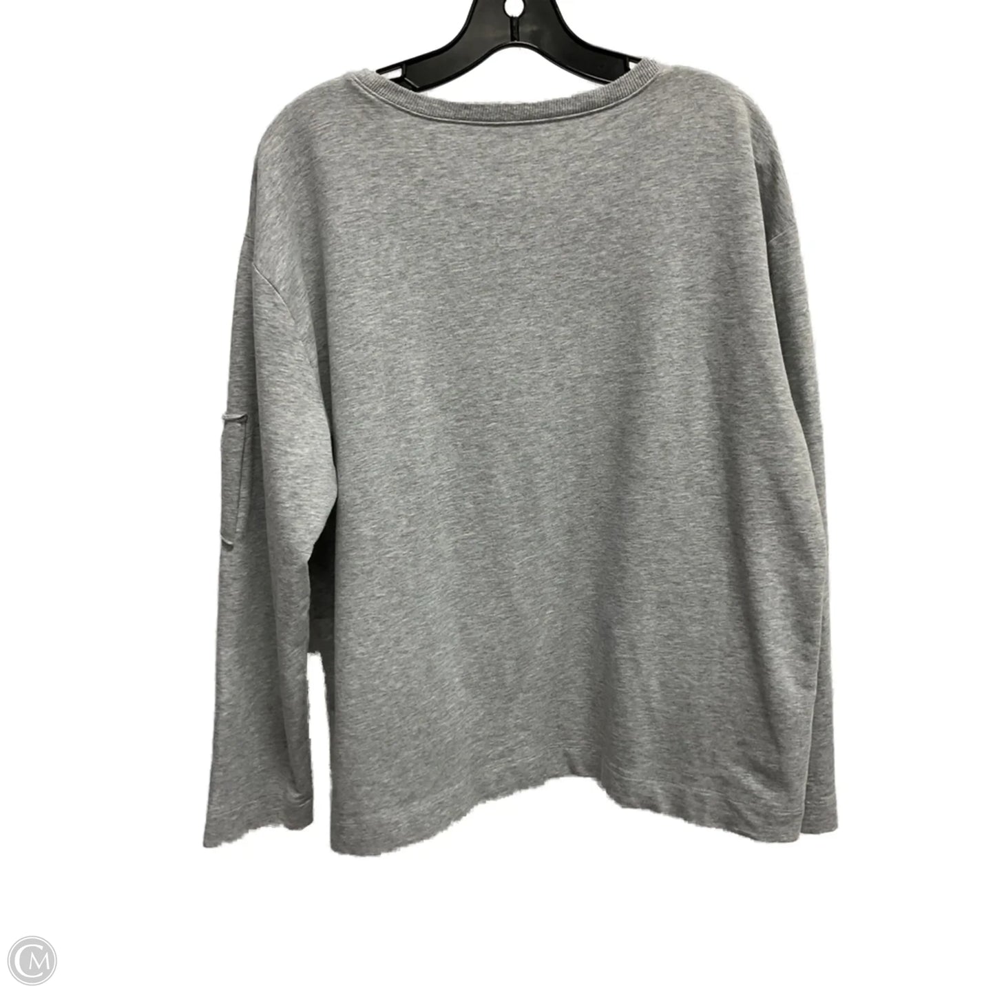 Top Long Sleeve By Loft In Grey, Size: Xl