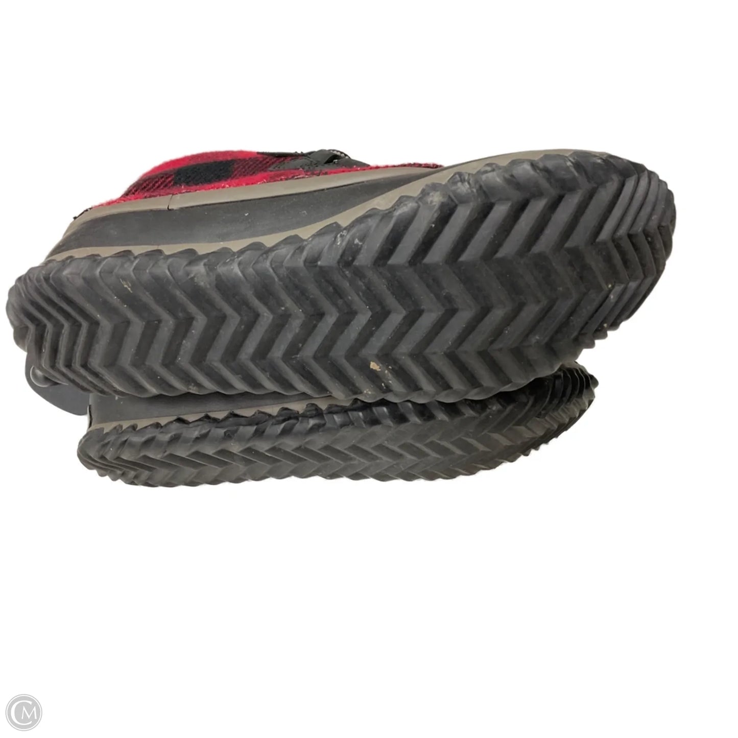 Boots Snow By Sorel In Plaid Pattern, Size: 8.5