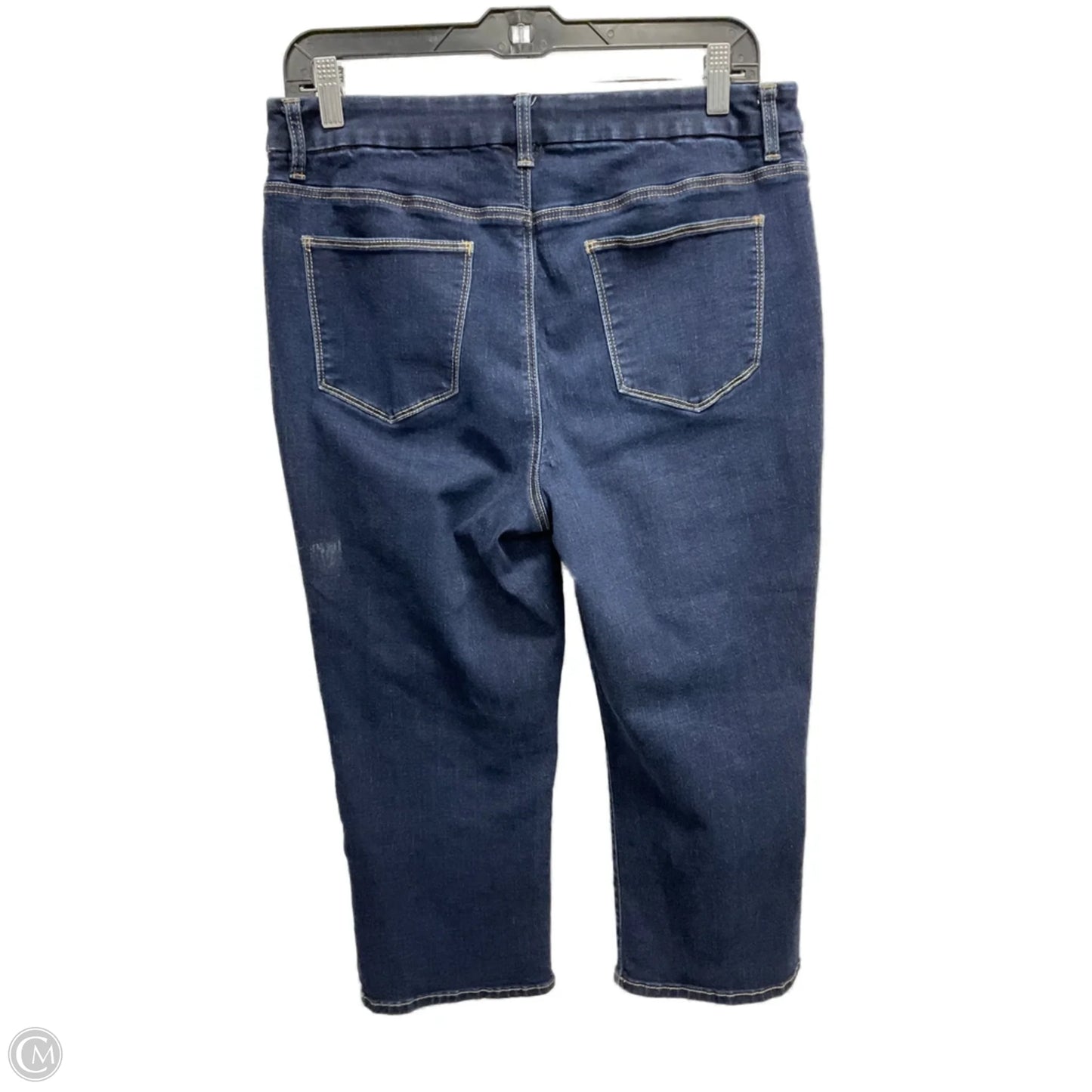 Jeans Cropped By Chicos In Blue, Size: 8