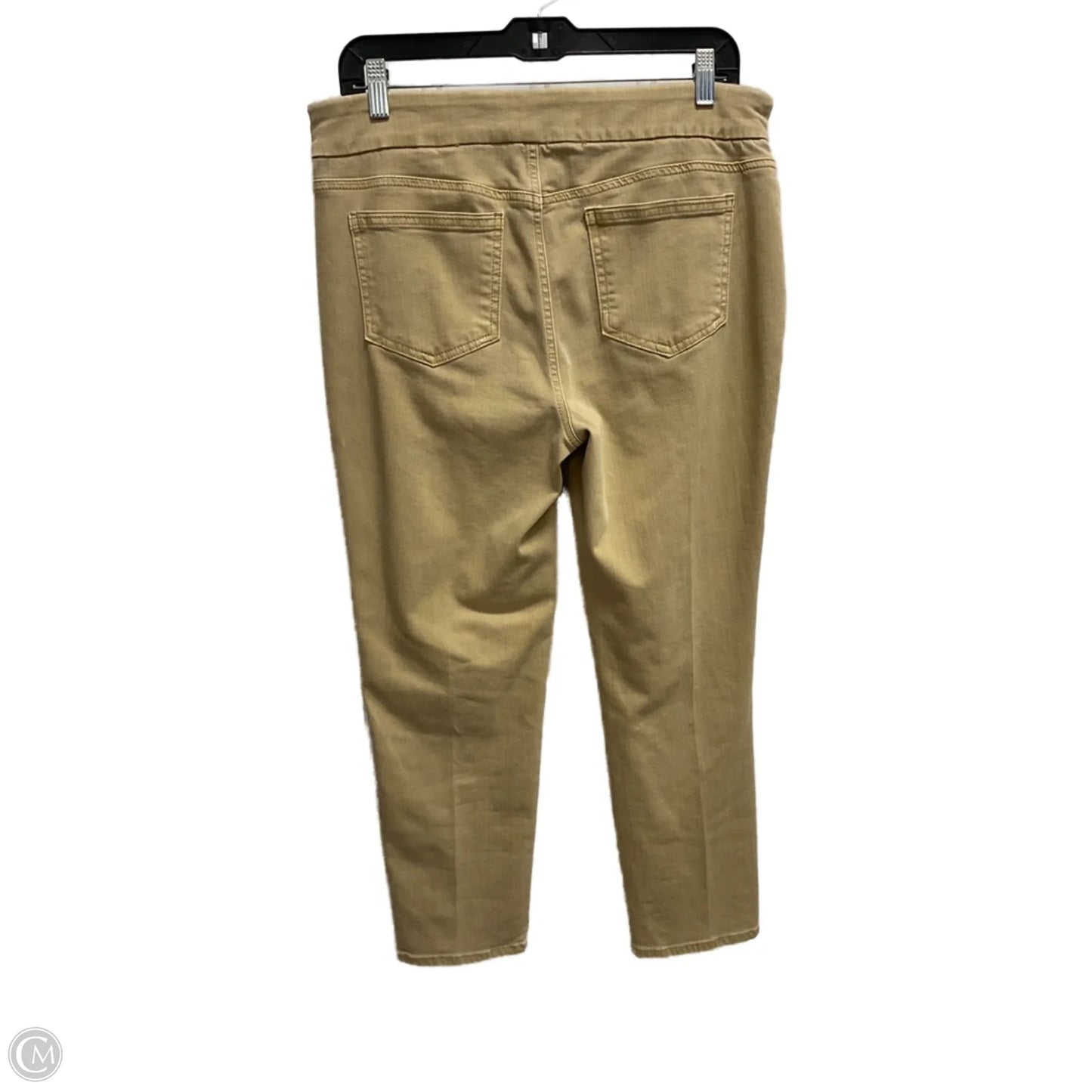 Jeans Jeggings By Chicos In Tan, Size: 10