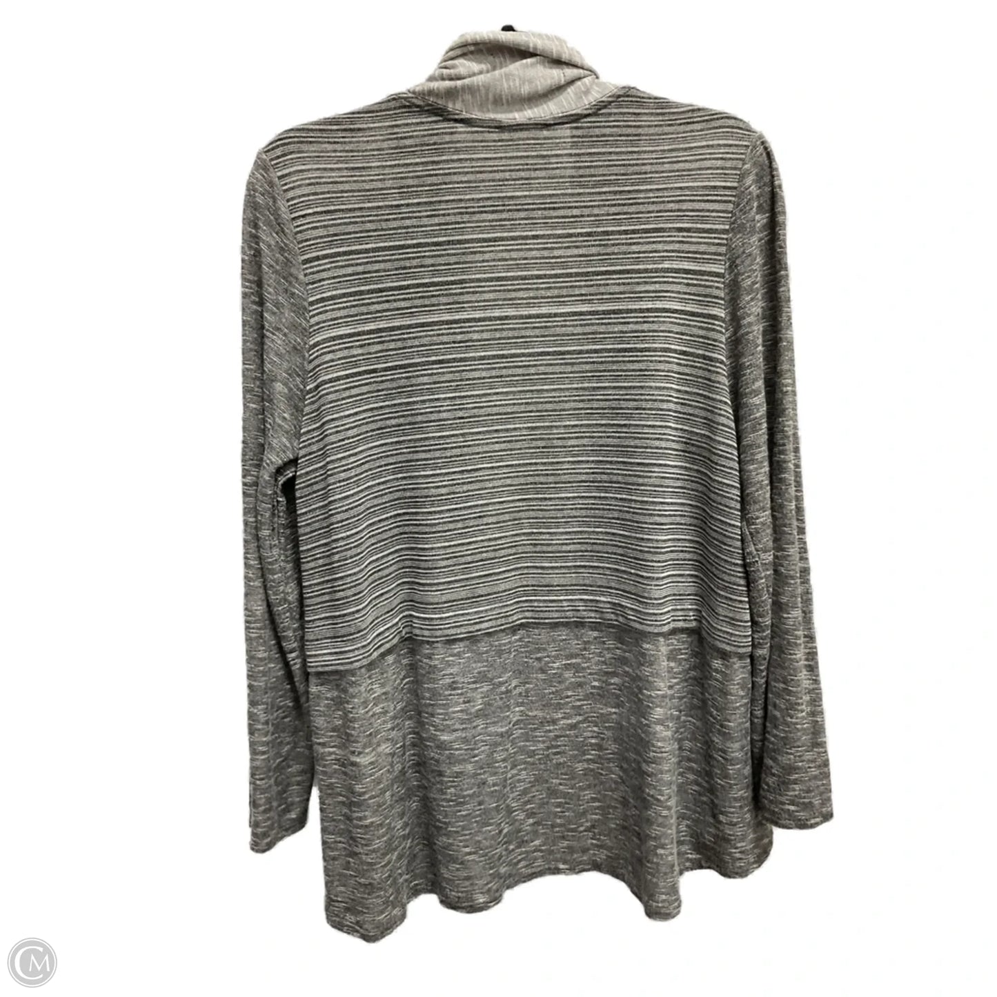 Cardigan By Zenergy By Chicos In Grey, Size: Xl