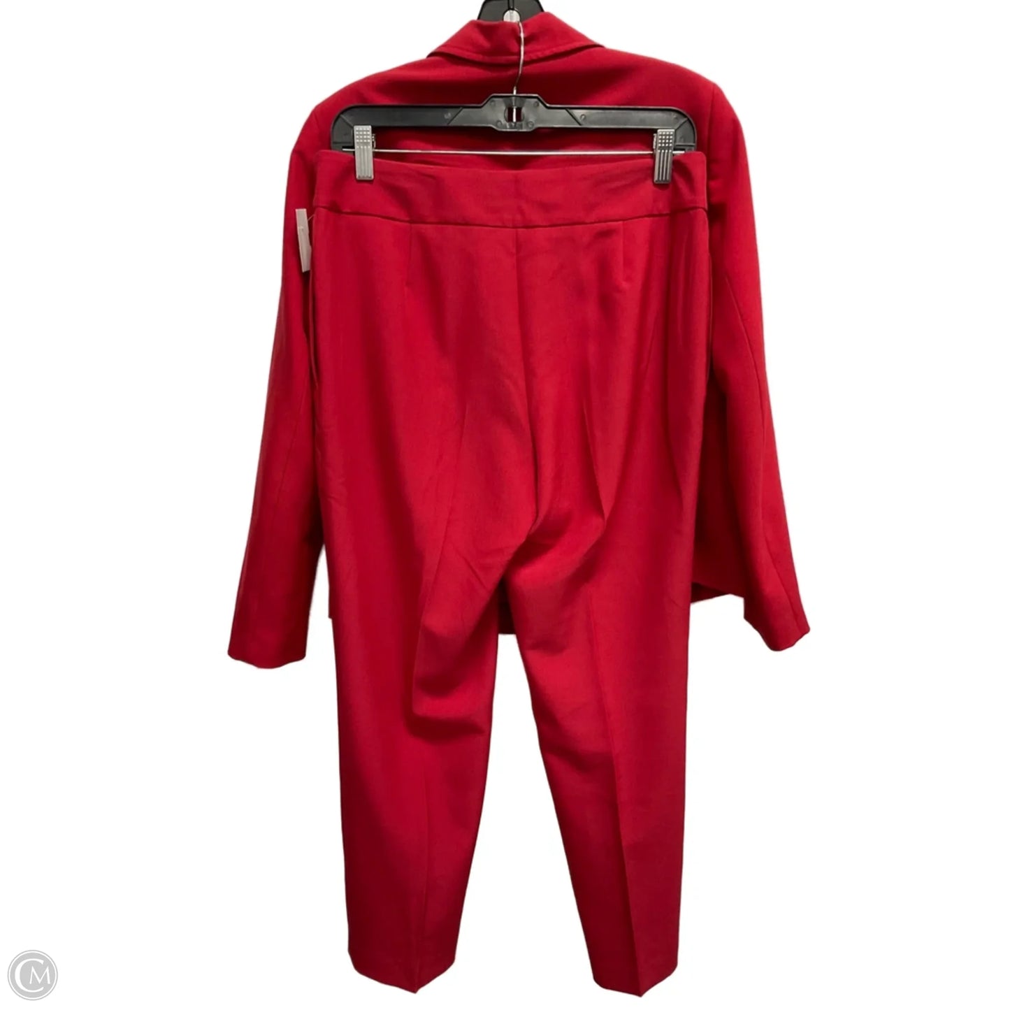 Pants Suit 2pc By Le Suit In Red, Size: 8p