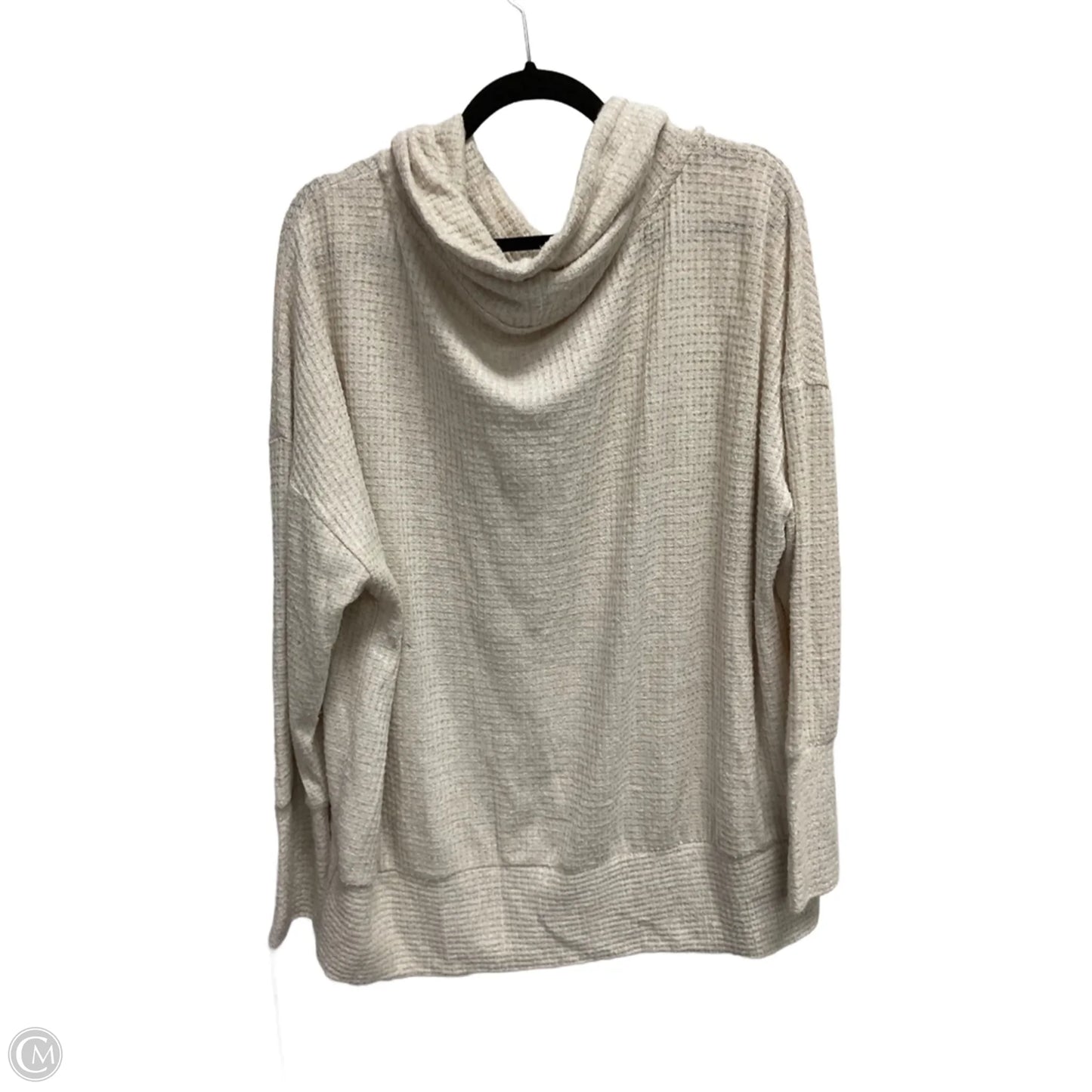 Sweater By Time And Tru In Cream, Size: Xxl