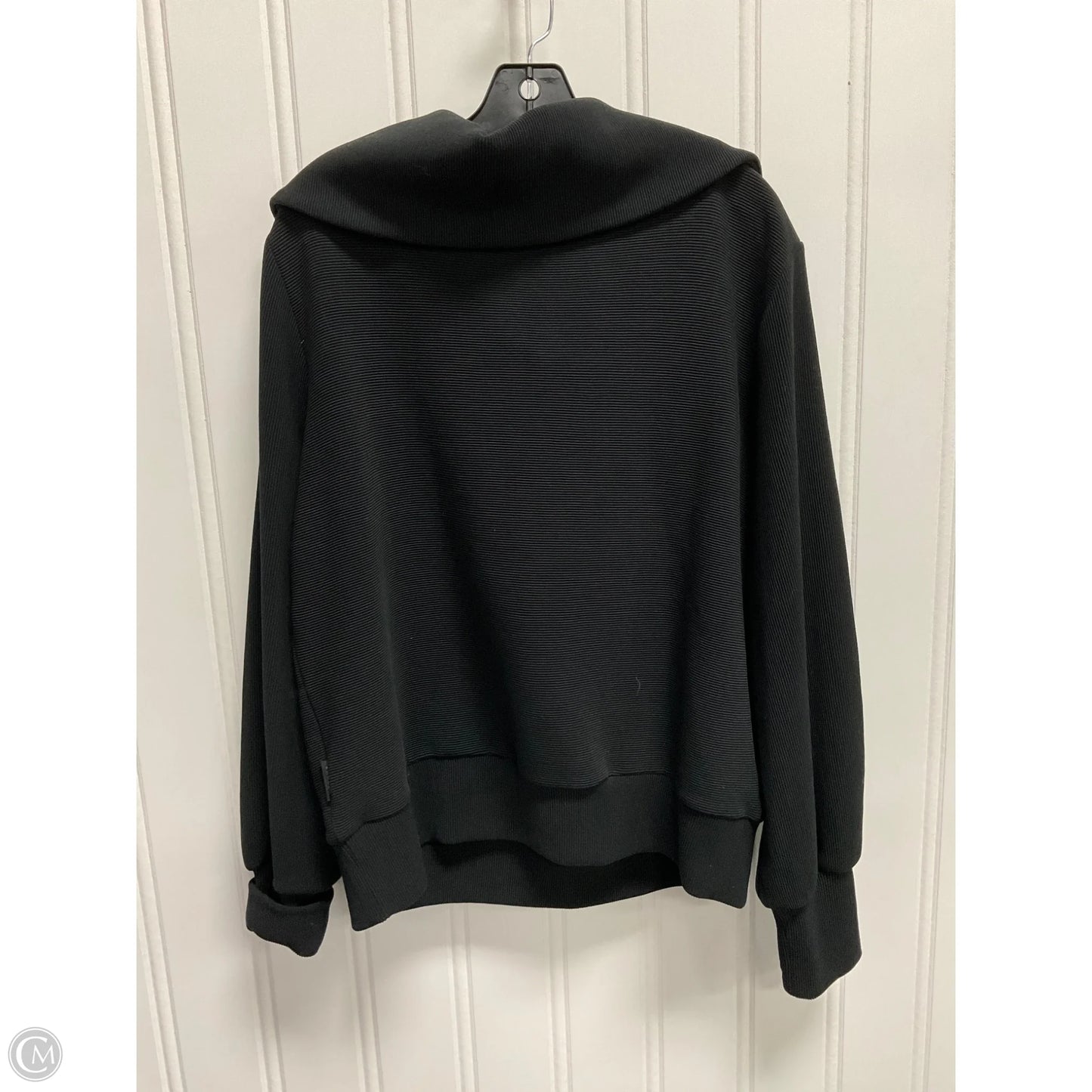 Sweatshirt Collar By Varley In Black, Size: M