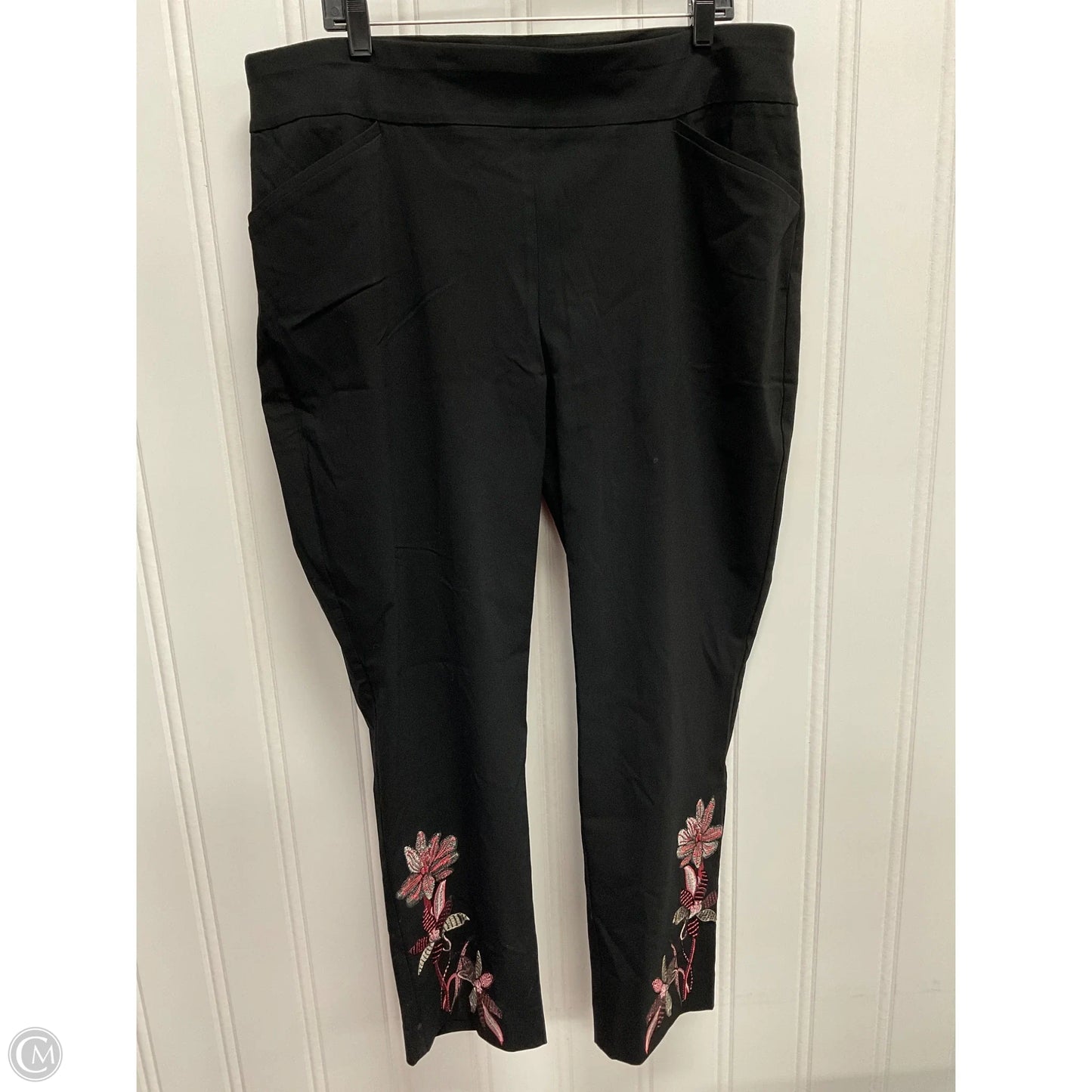 Pants Dress By Chicos In Black, Size: 18