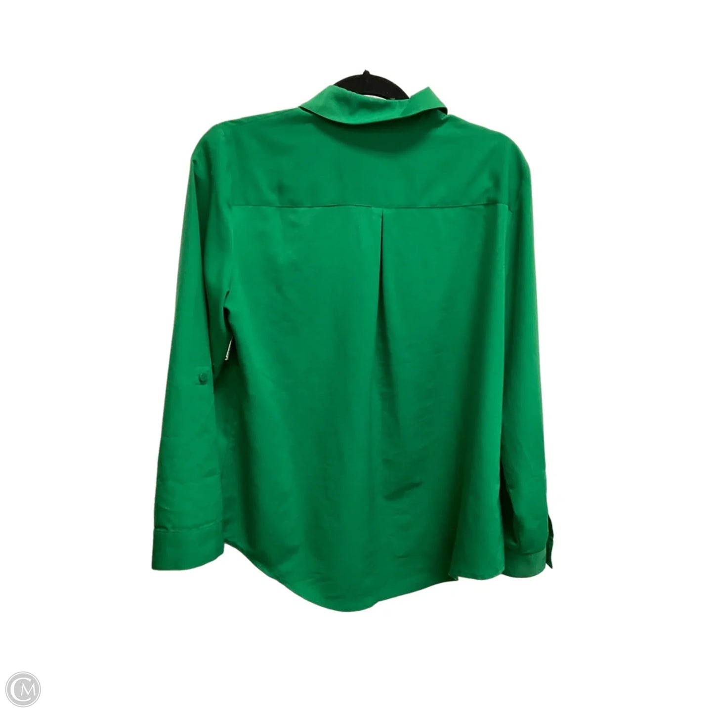 Top Long Sleeve By Chicos In Green, Size: M